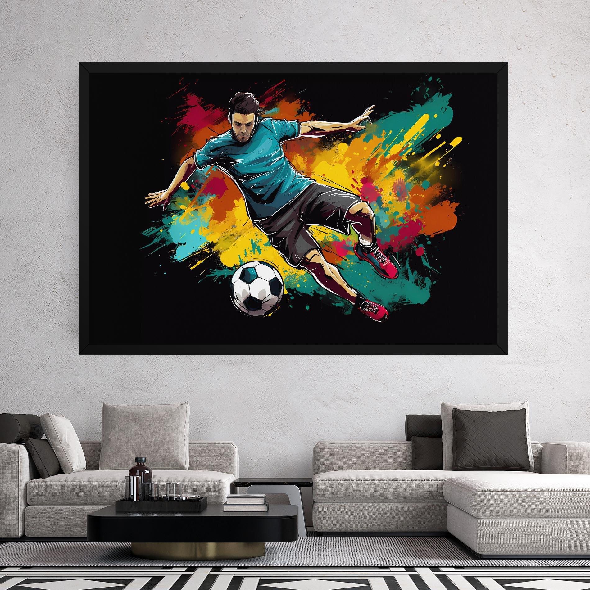 Leinwandbild Foot Force mockup 2