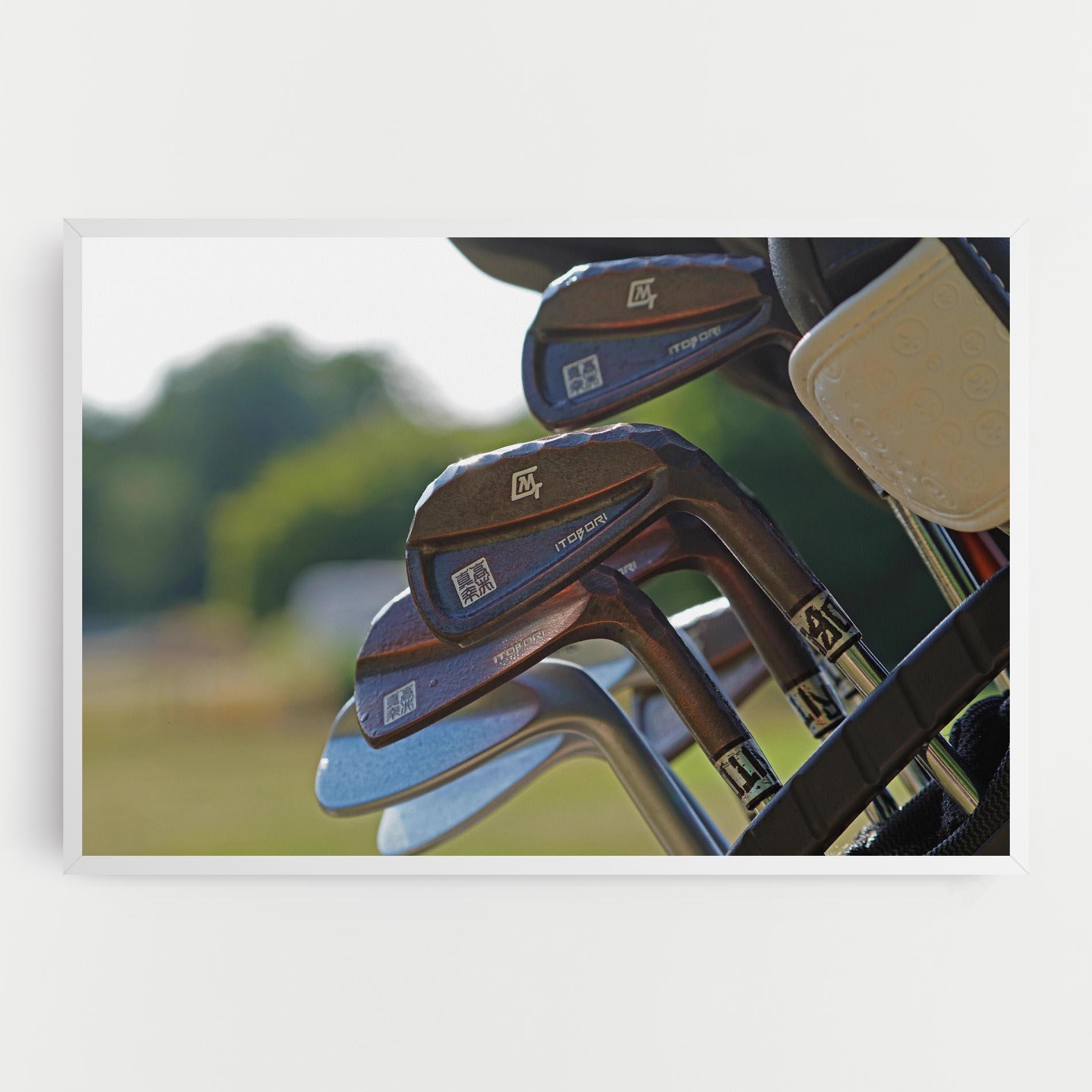 Leinwandbild Brown Golf Club mockup 0