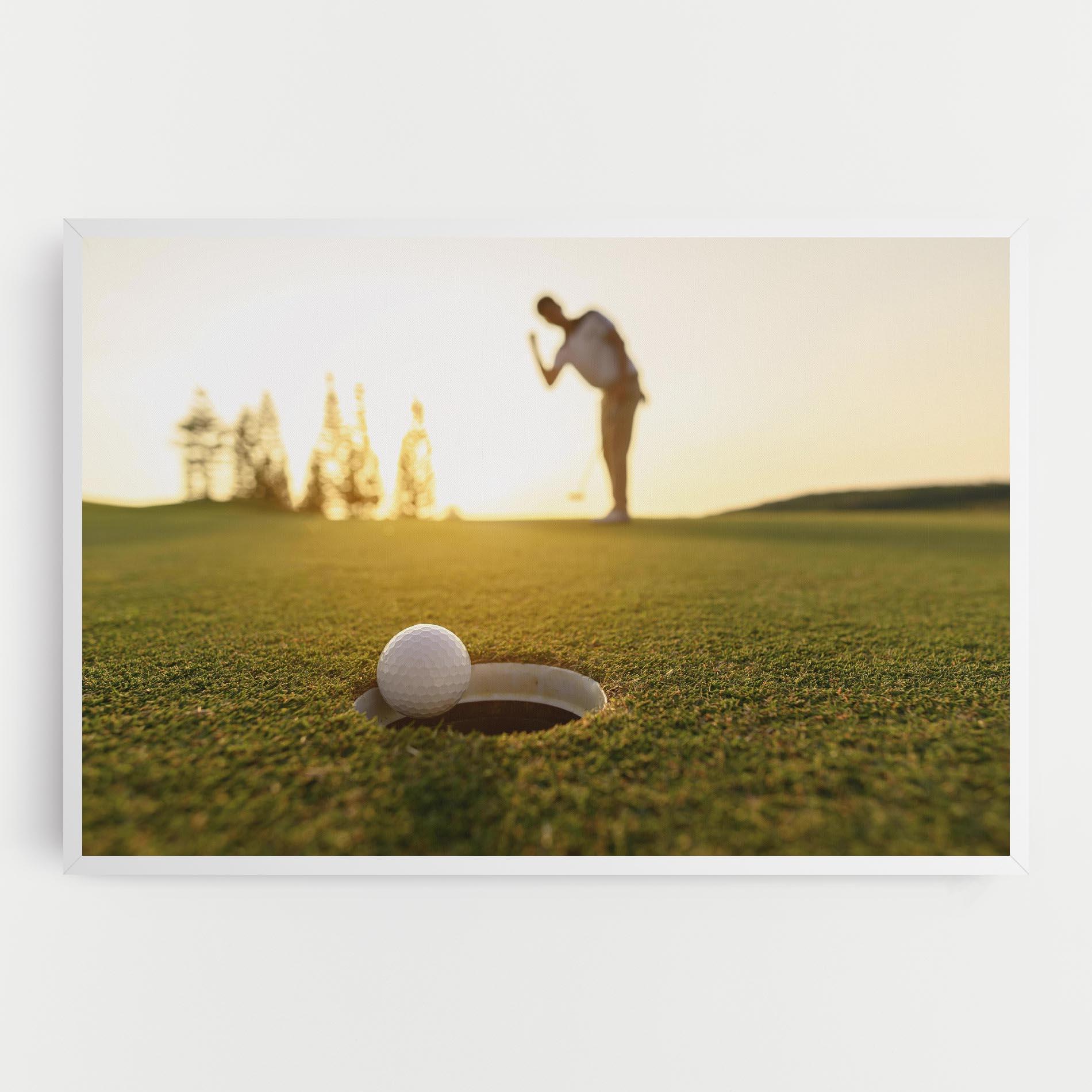 Leinwandbild Golfer Concept mockup 0
