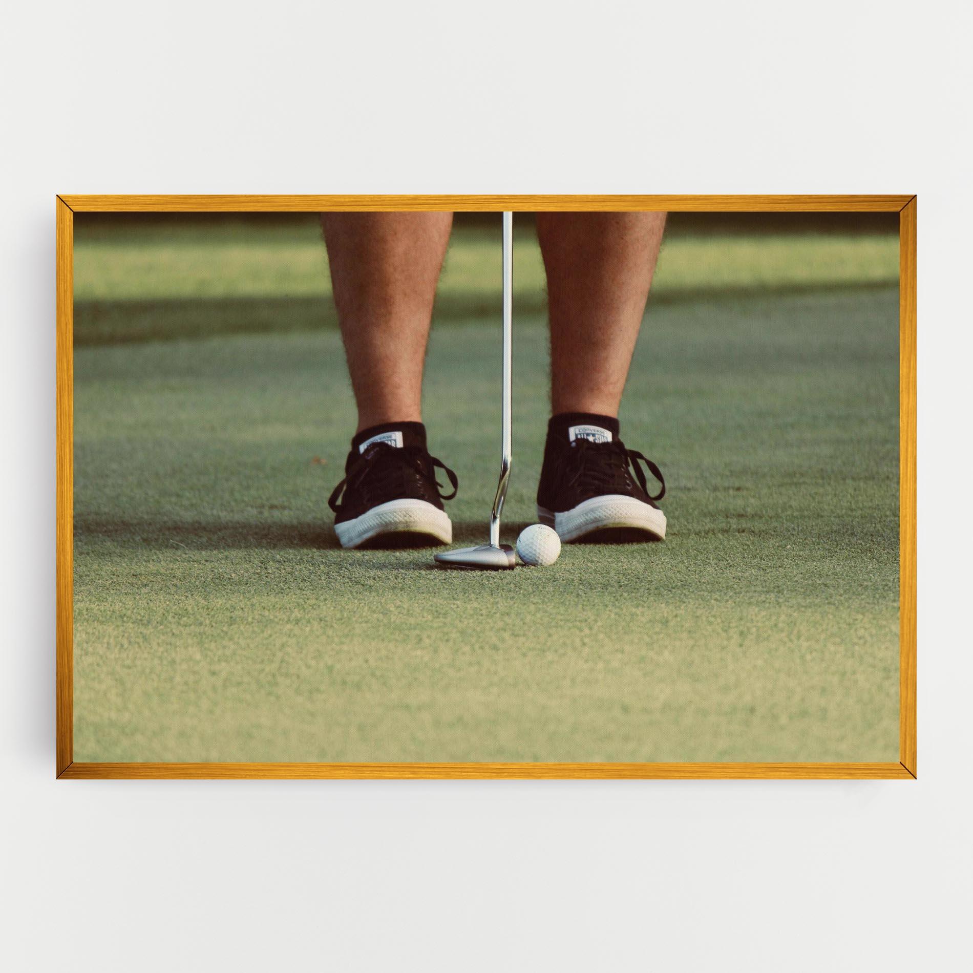 Leinwandbild Converse Golf Ball mockup 0