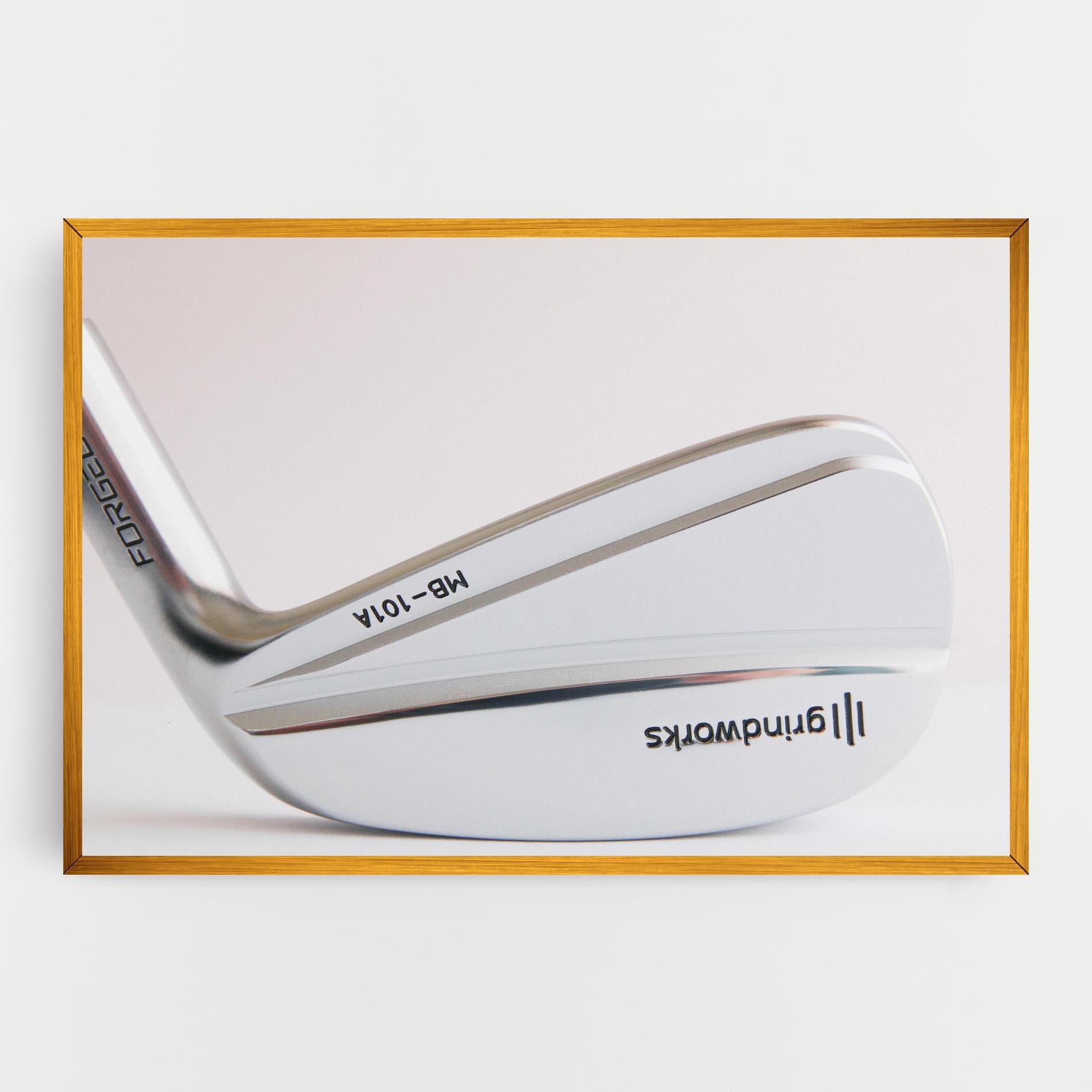 Leinwandbild Shiny Golf Club mockup 0