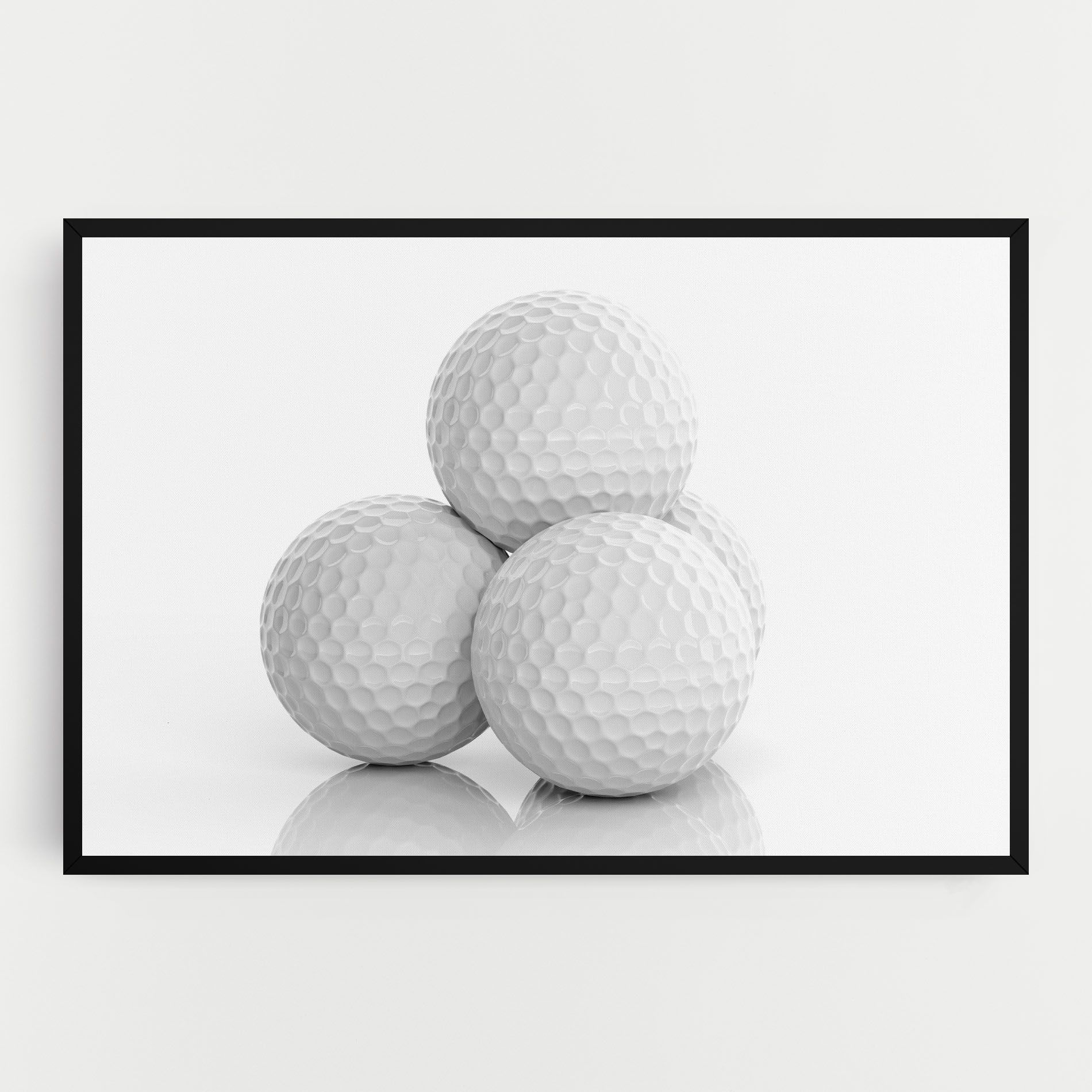 3d Golf Balls mockup 0