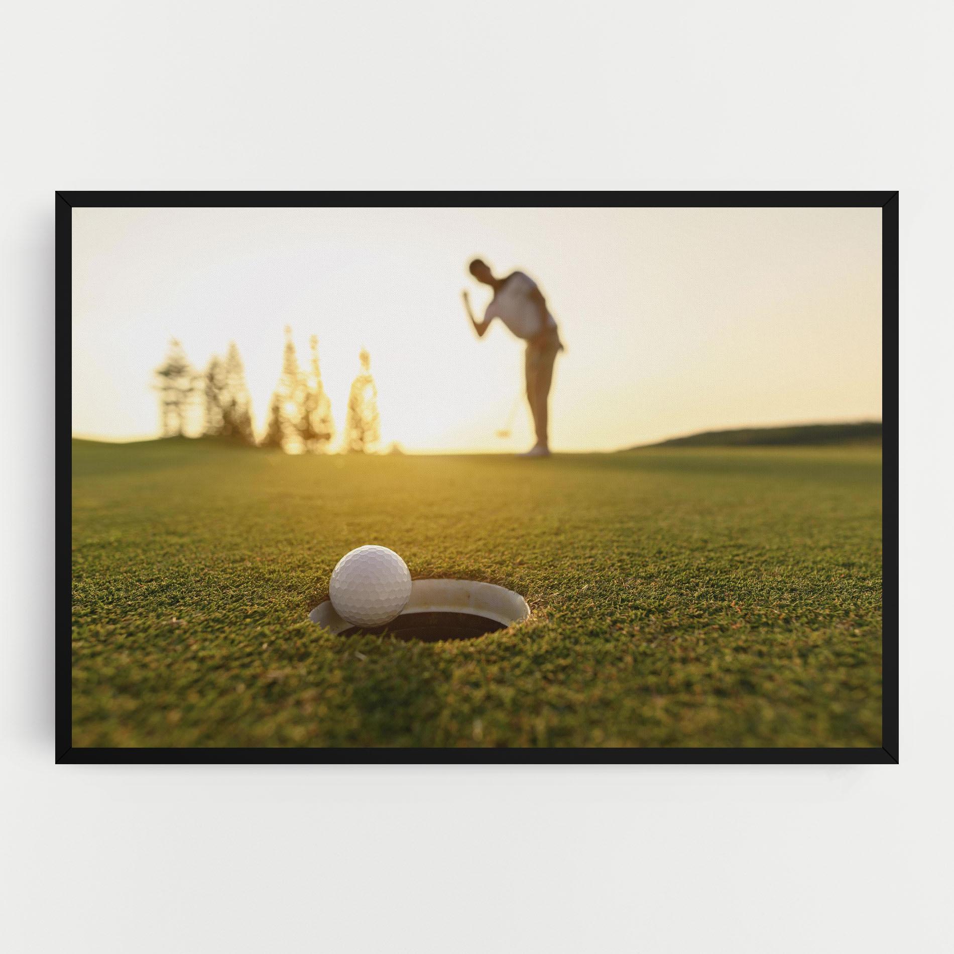Leinwandbild Golfer Concept mockup 0