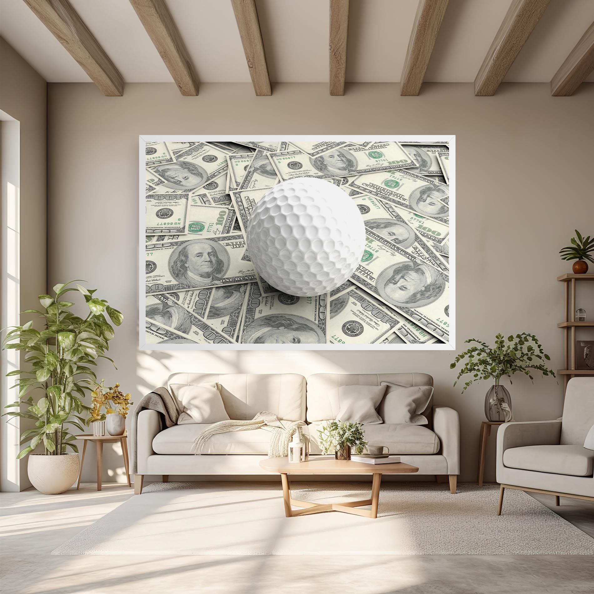 3d Golf Ball mockup 6