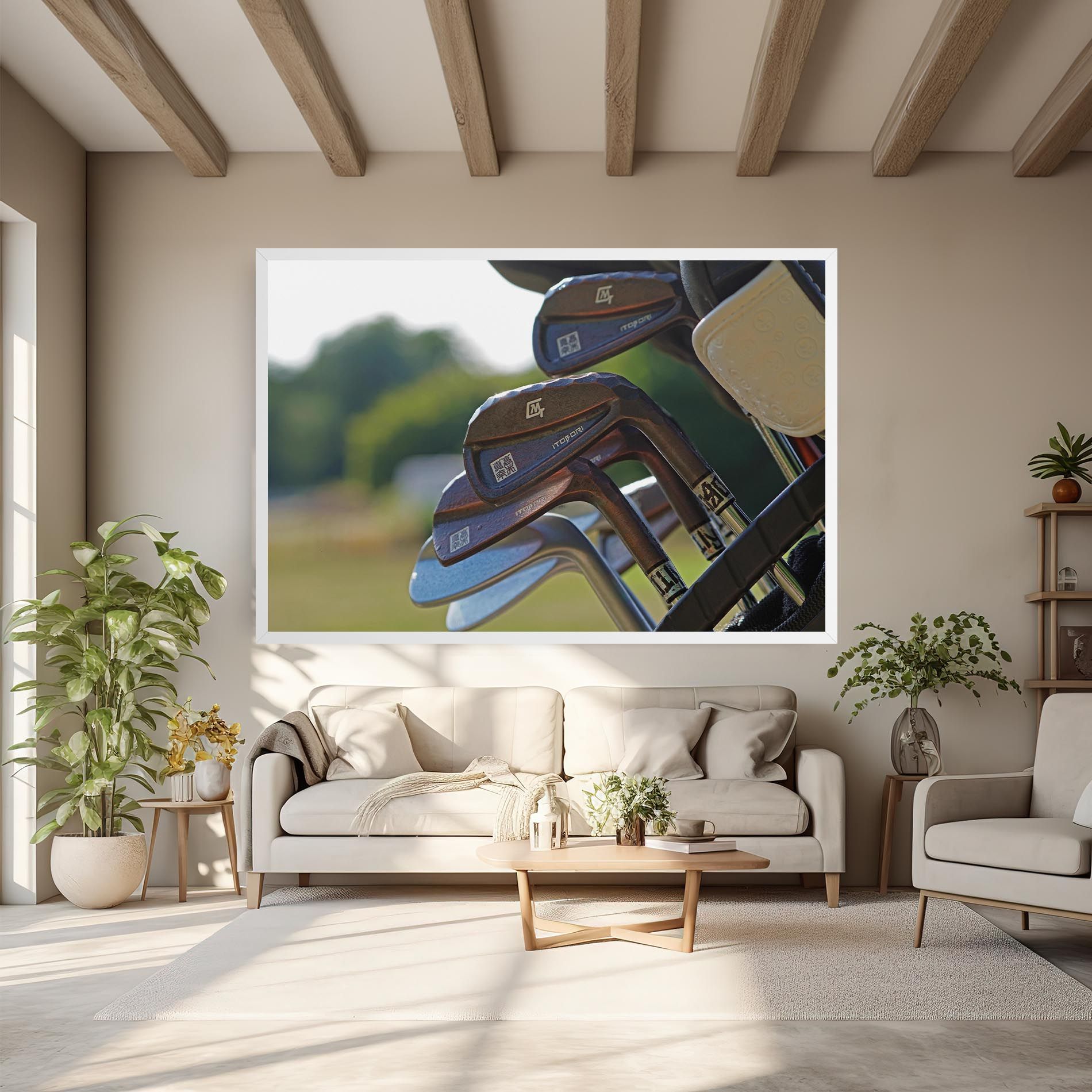 Brown Golf Club mockup 6