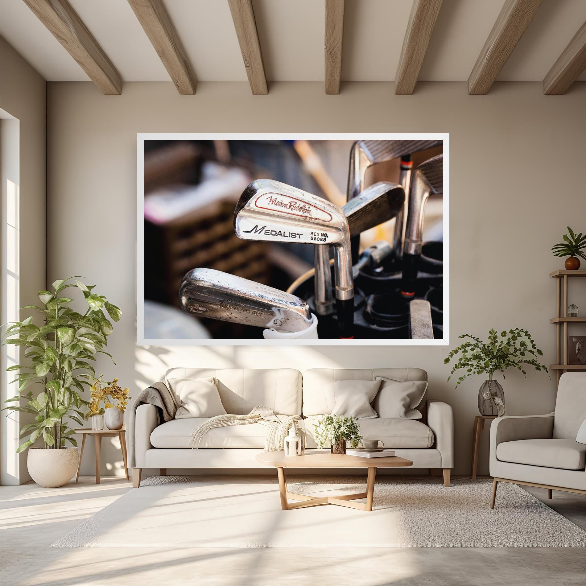 Silver Golf Club mockup 6