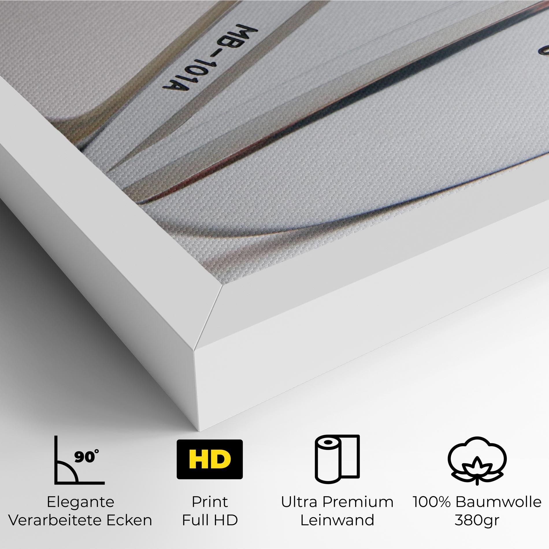 Leinwandbild Shiny Golf Club mockup 4