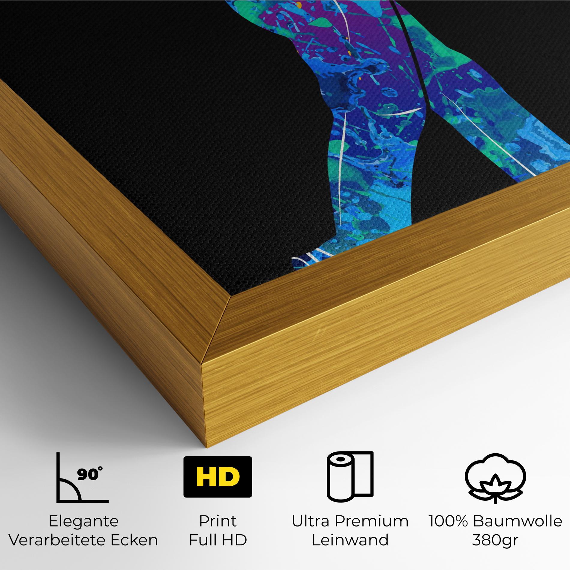 Leinwandbild Color Mix Golf mockup 4