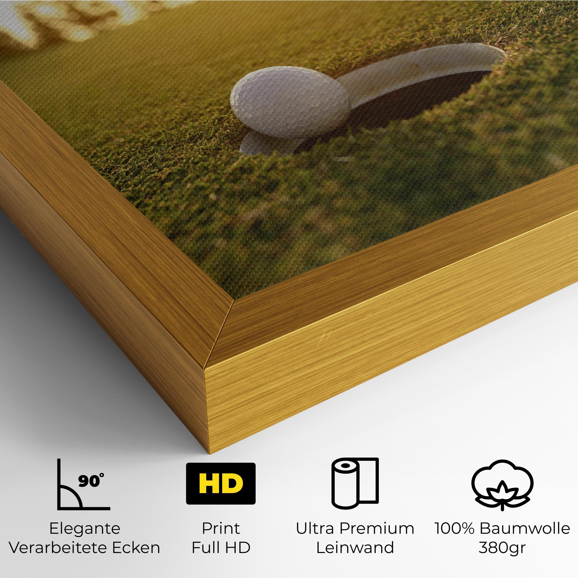 Leinwandbild Golfer Concept mockup 4