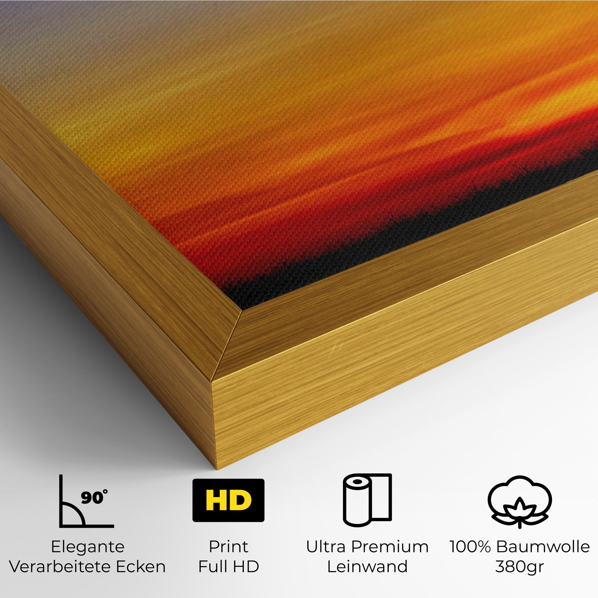 Leinwandbild Playing Golf Sunrise mockup 4