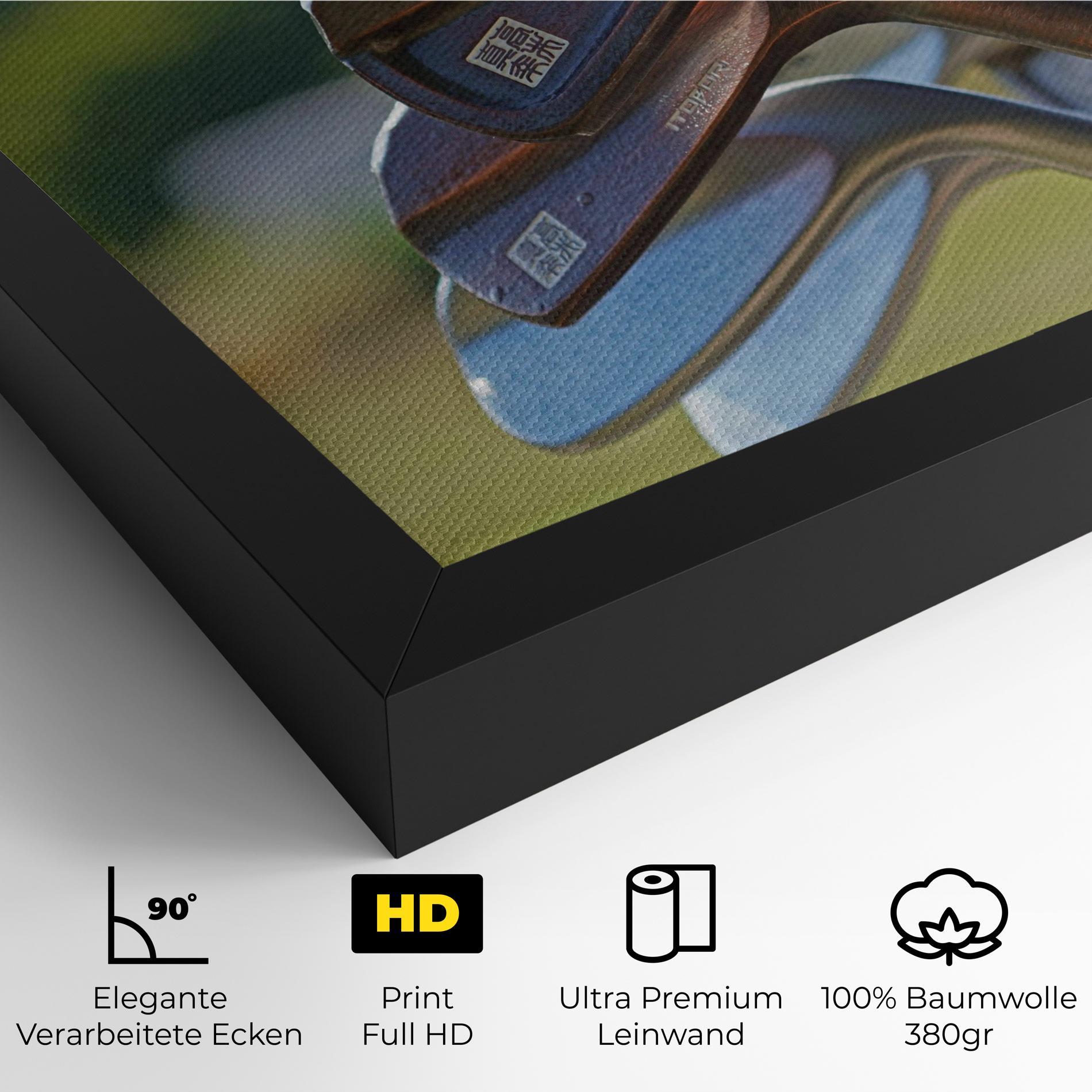 Leinwandbild Brown Golf Club mockup 4