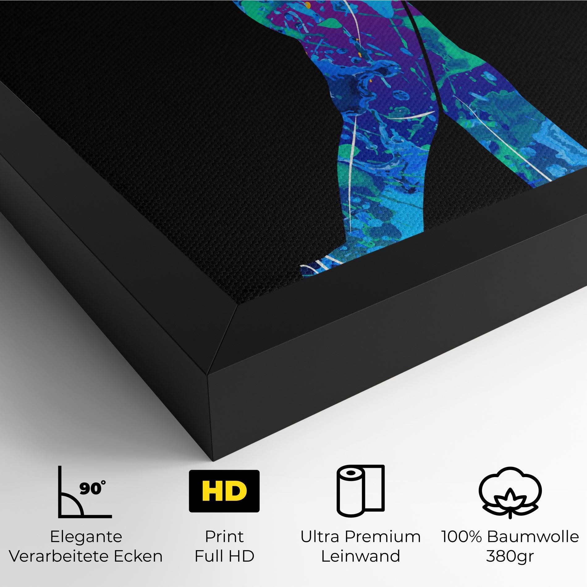 Leinwandbild Color Mix Golf mockup 4