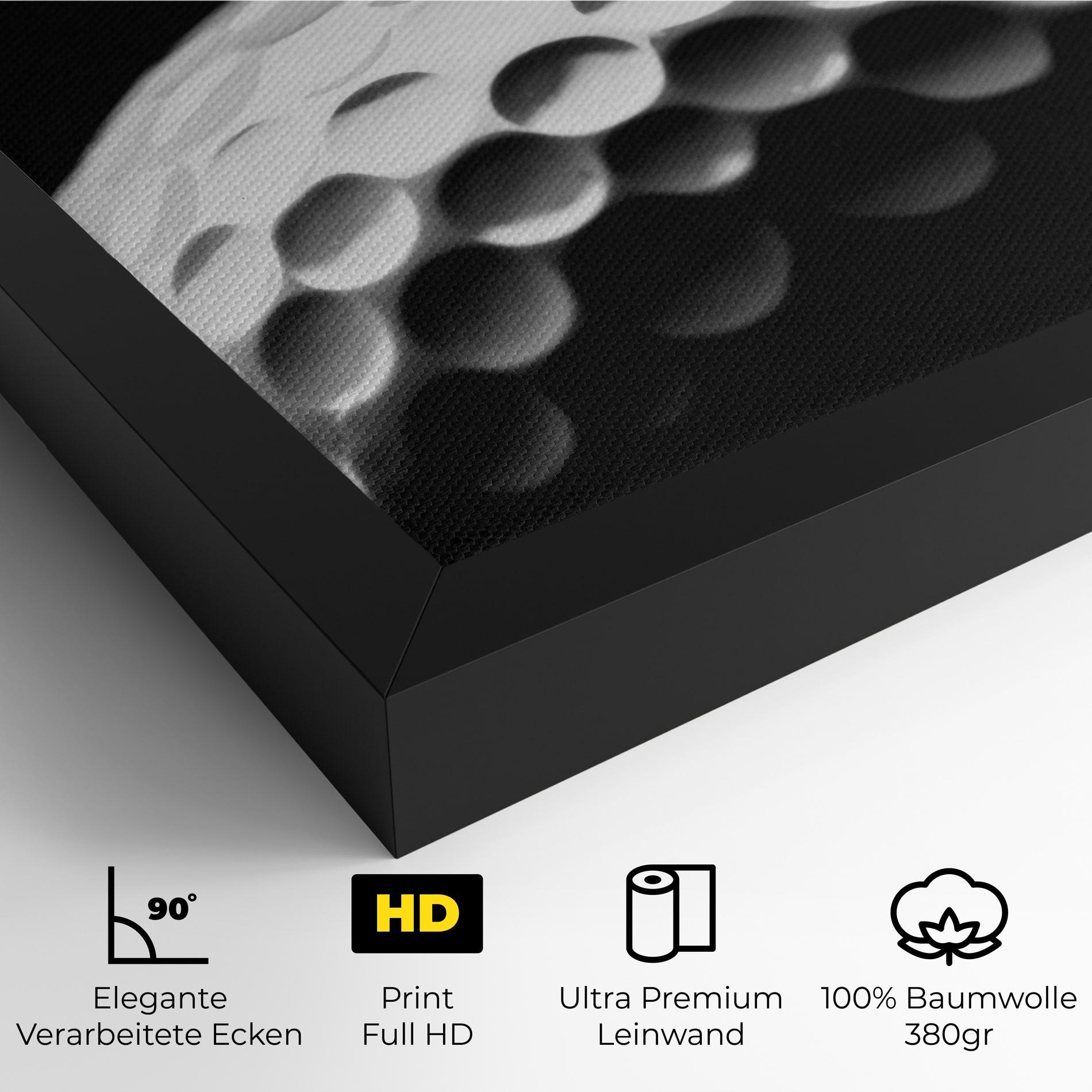 Leinwandbild Golf Ball Close Up mockup 4