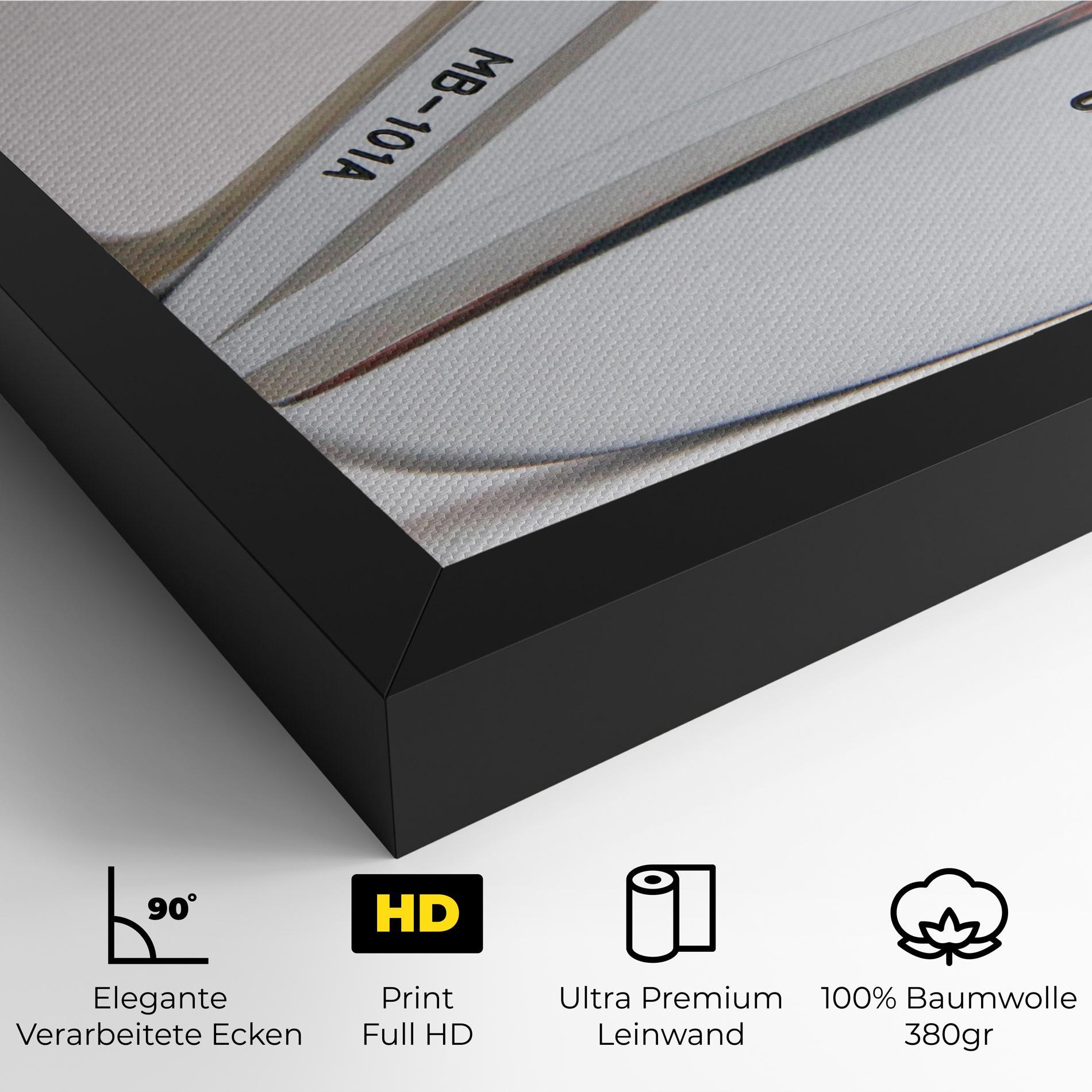 Leinwandbild Shiny Golf Club mockup 4