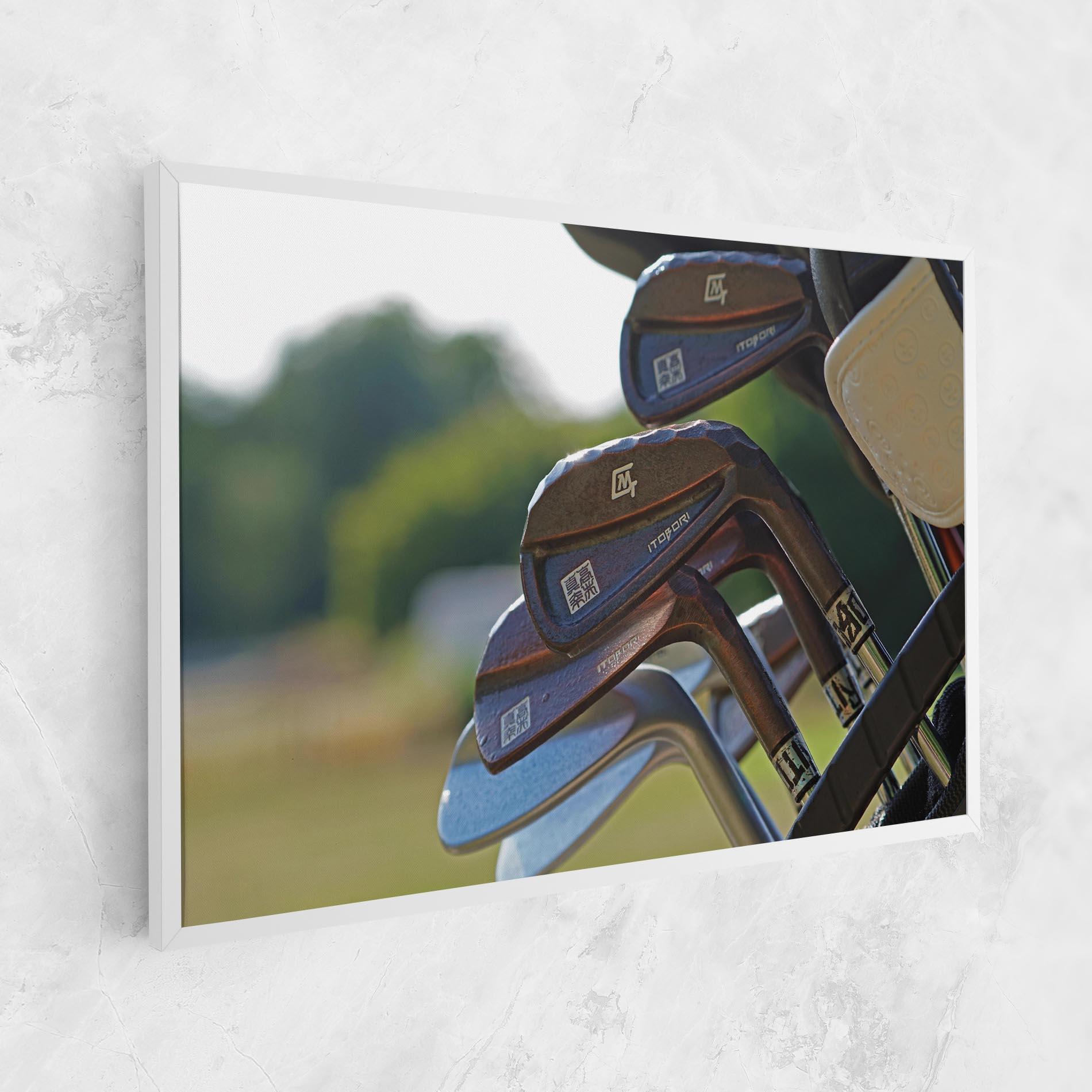 Leinwandbild Brown Golf Club mockup 1