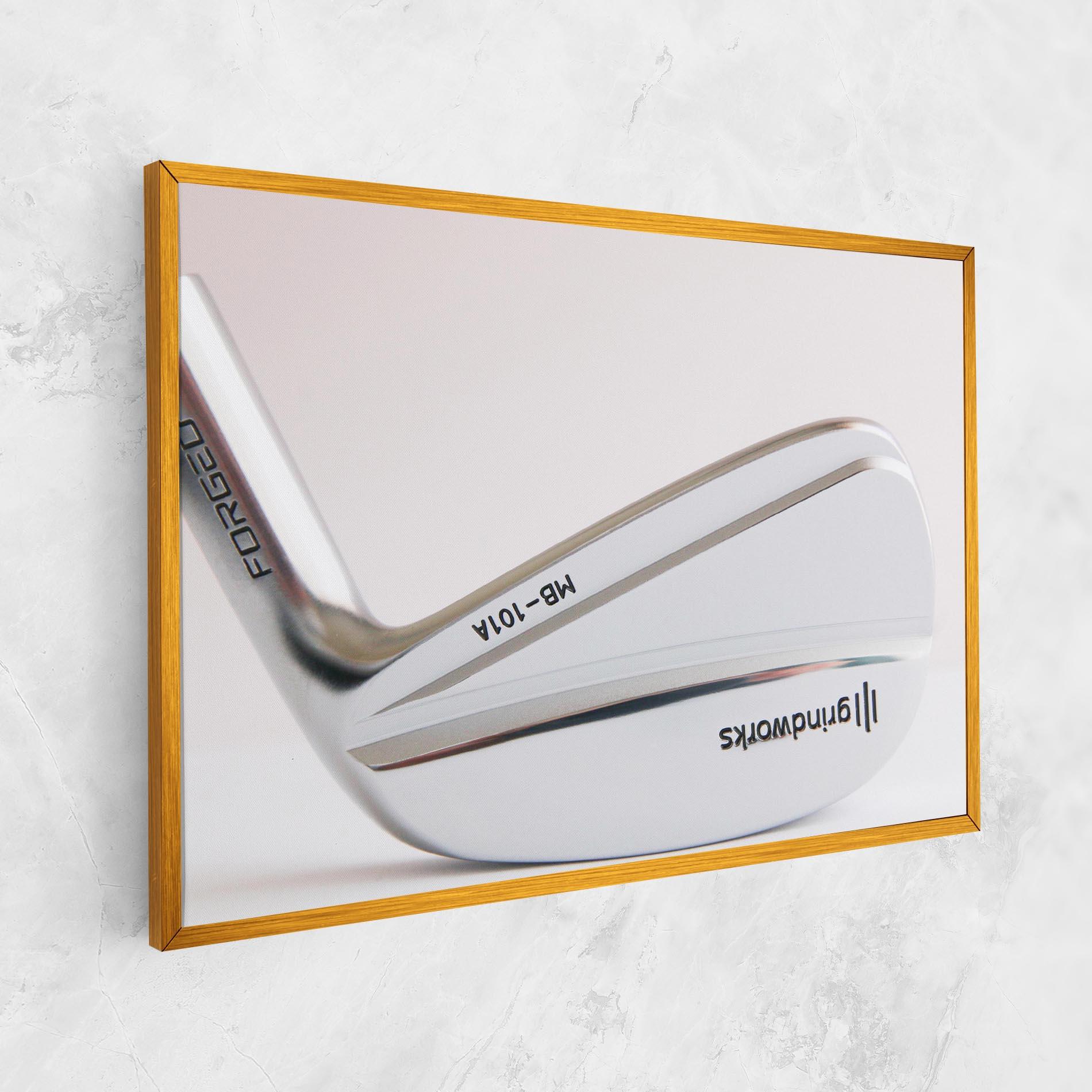 Leinwandbild Shiny Golf Club mockup 1