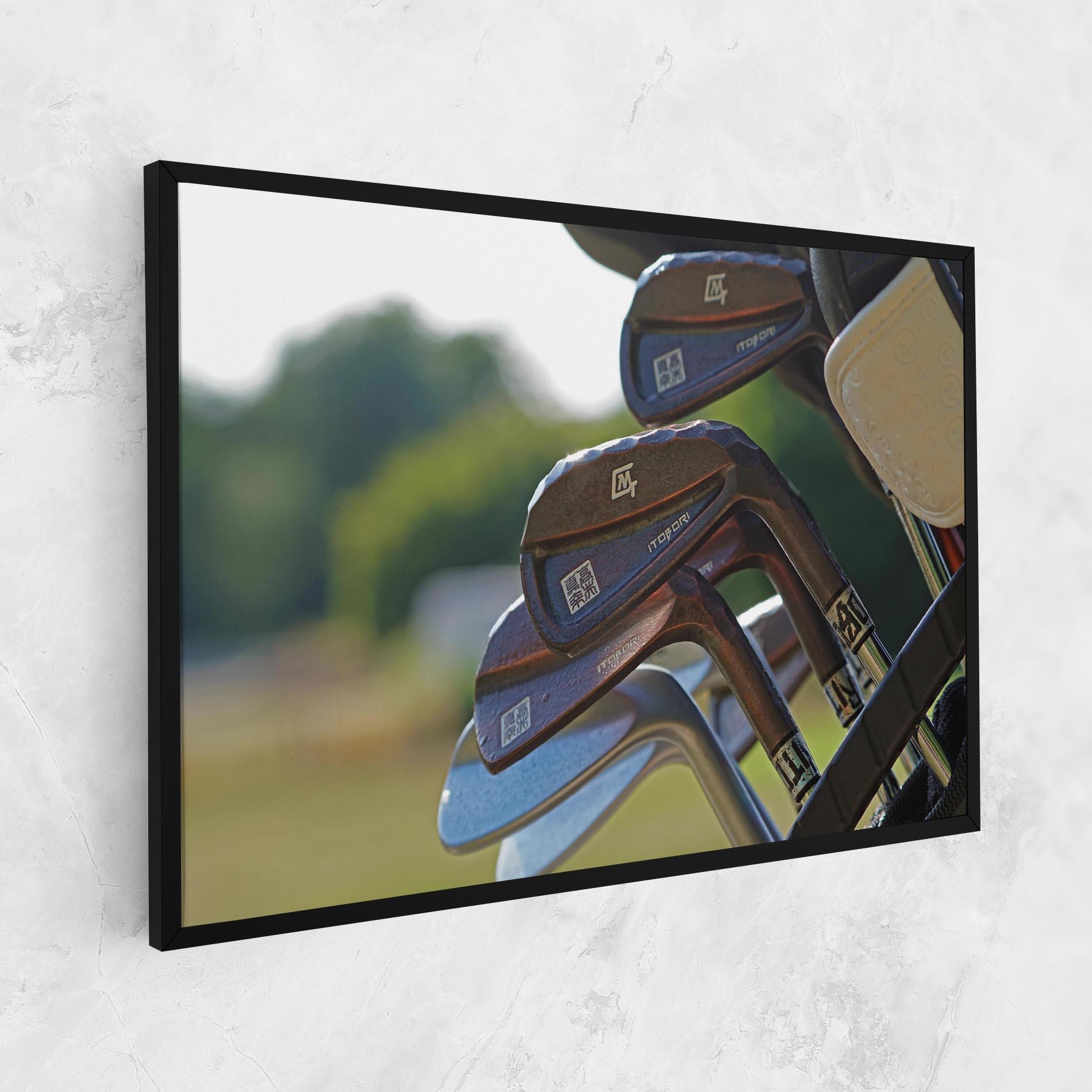 Leinwandbild Brown Golf Club mockup 1