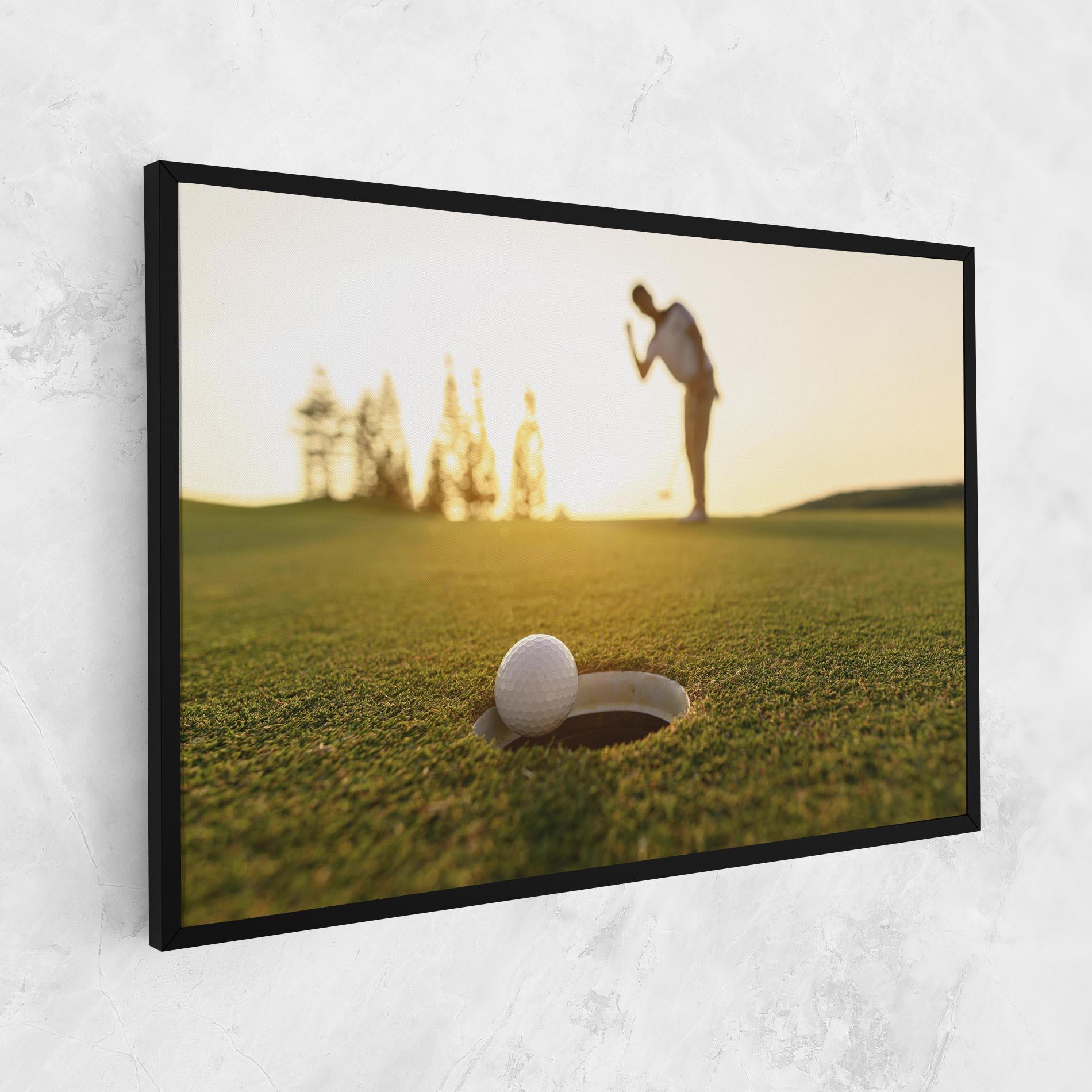 Leinwandbild Golfer Concept mockup 1