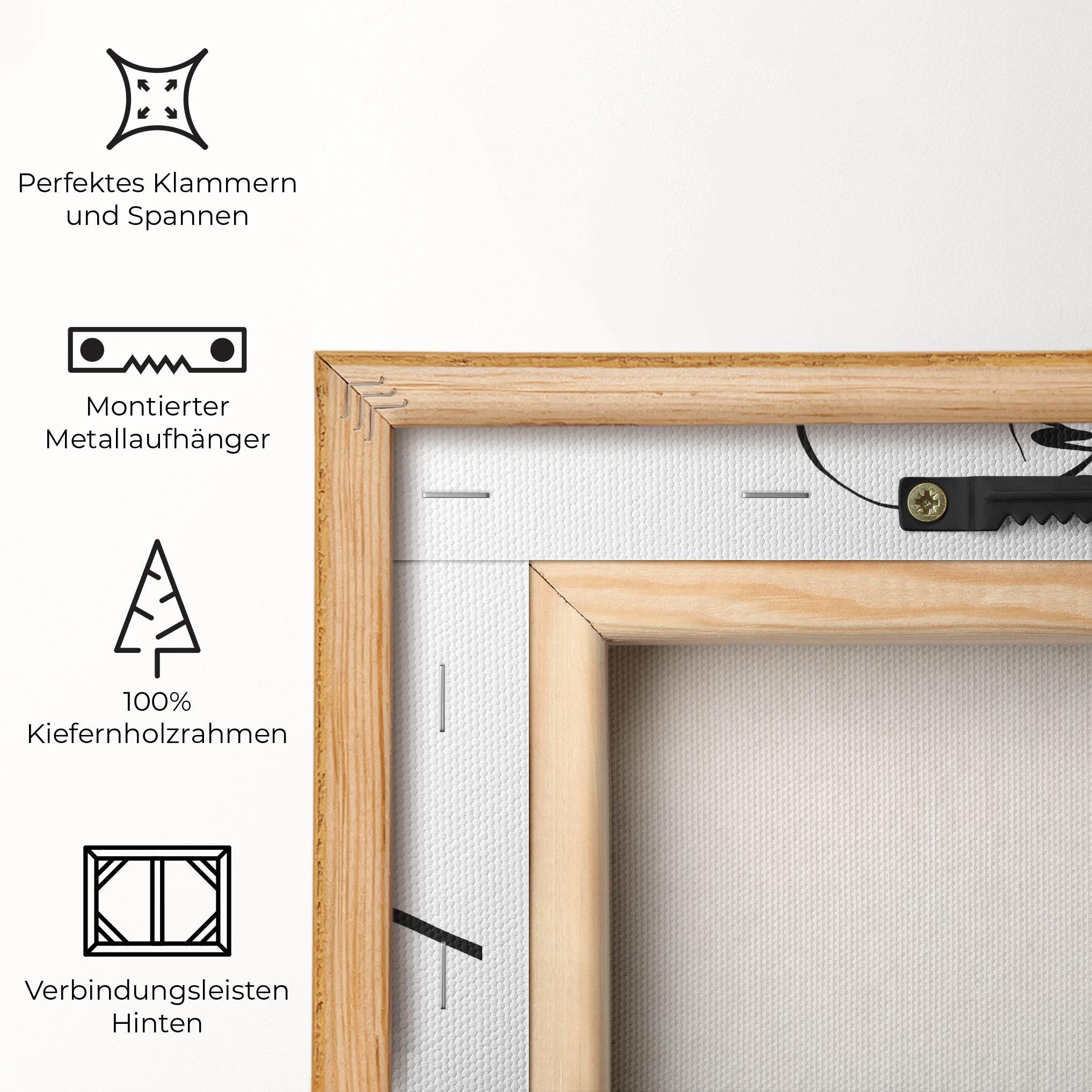 Leinwandbild Golf Back mockup 5