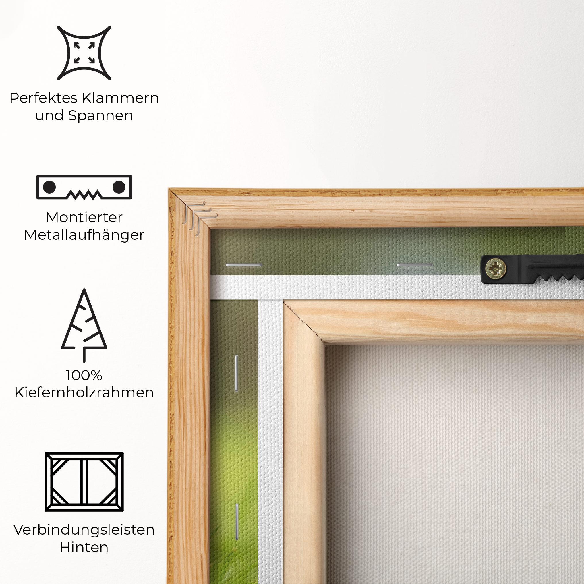 Leinwandbild Golf Ball Tee mockup 5