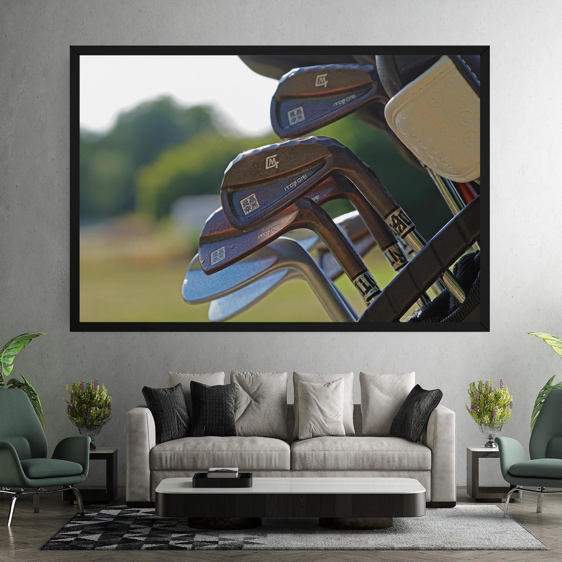 Leinwandbild Brown Golf Club mockup 7