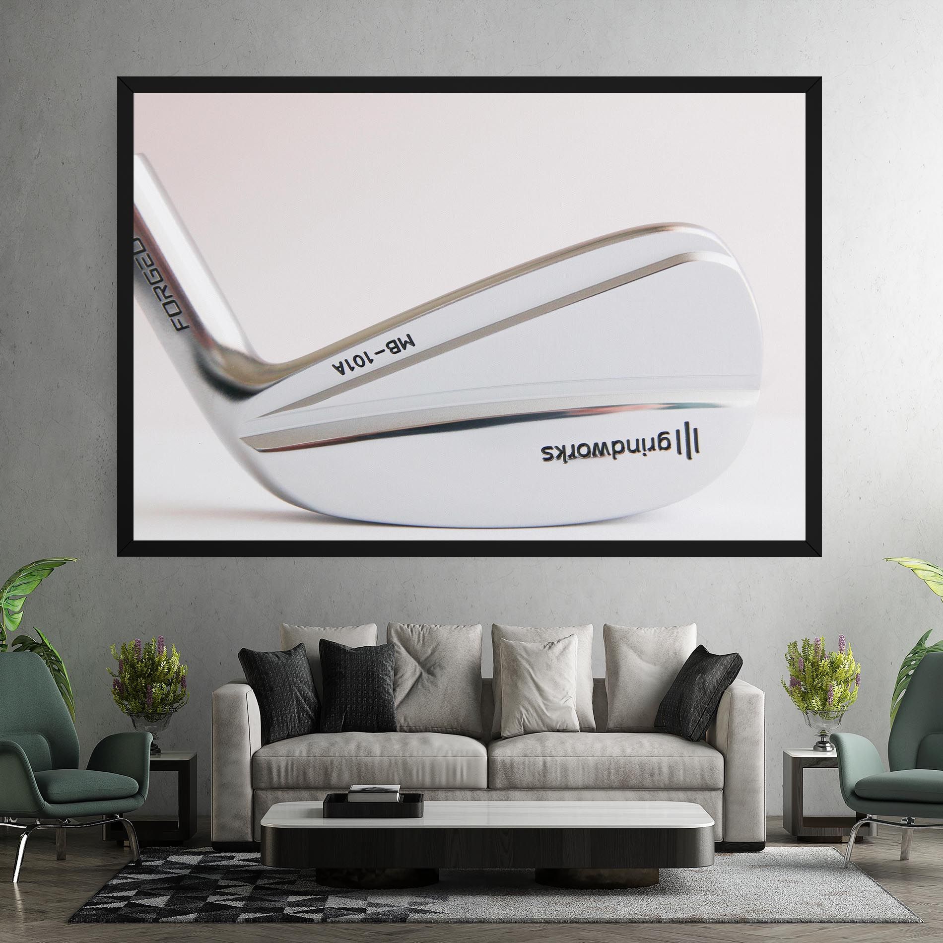 Shiny Golf Club mockup 7