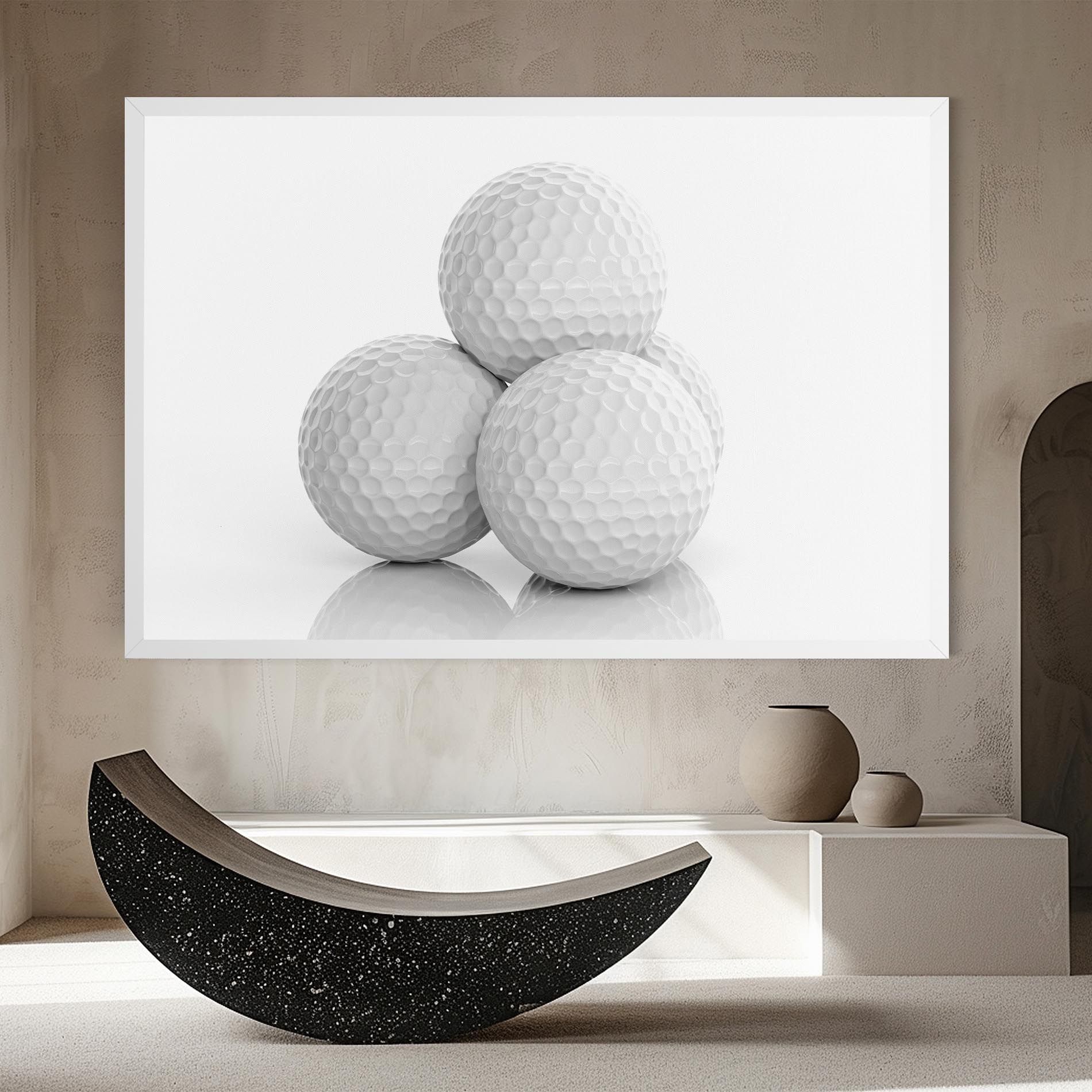 3d Golf Balls mockup 8
