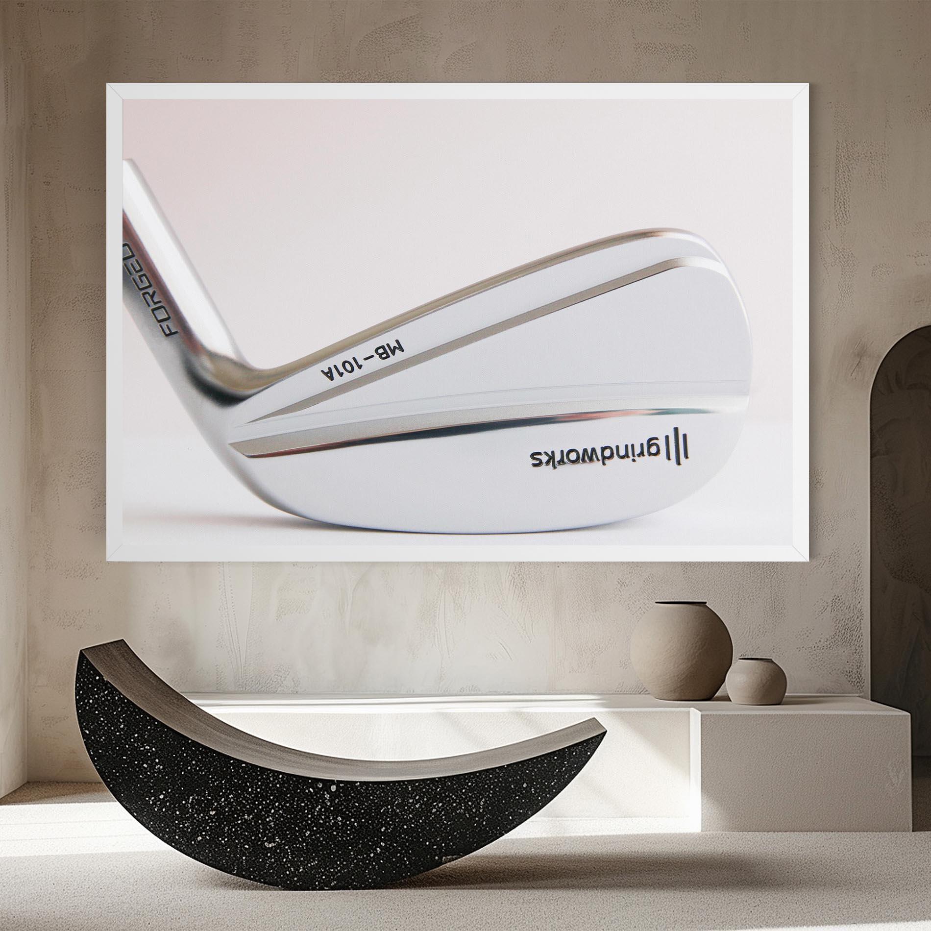 Leinwandbild Shiny Golf Club mockup 8