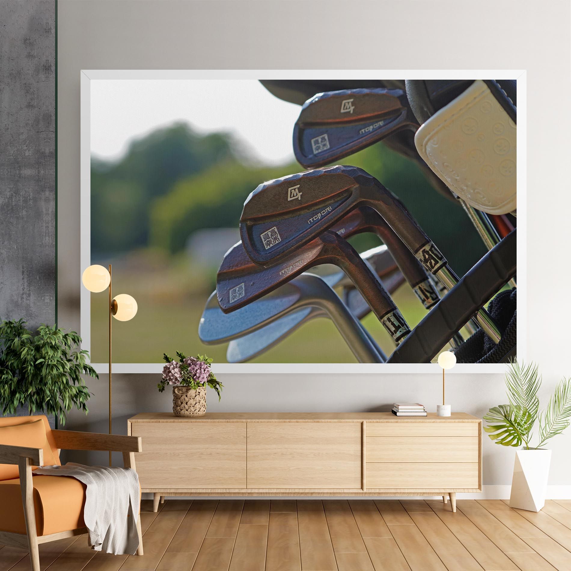 Brown Golf Club mockup 9