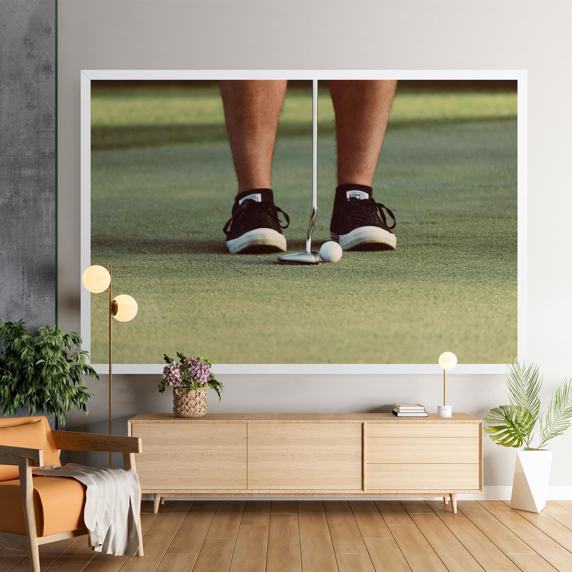 Leinwandbild Converse Golf Ball mockup 9