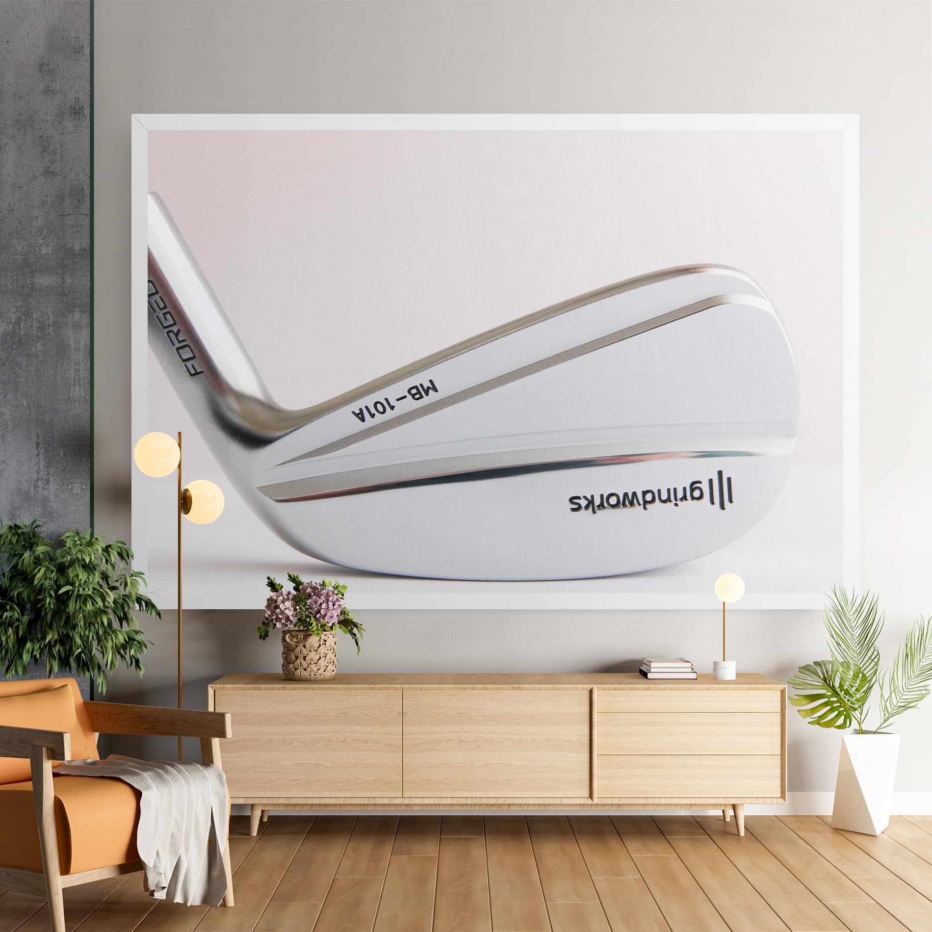 Shiny Golf Club mockup 9