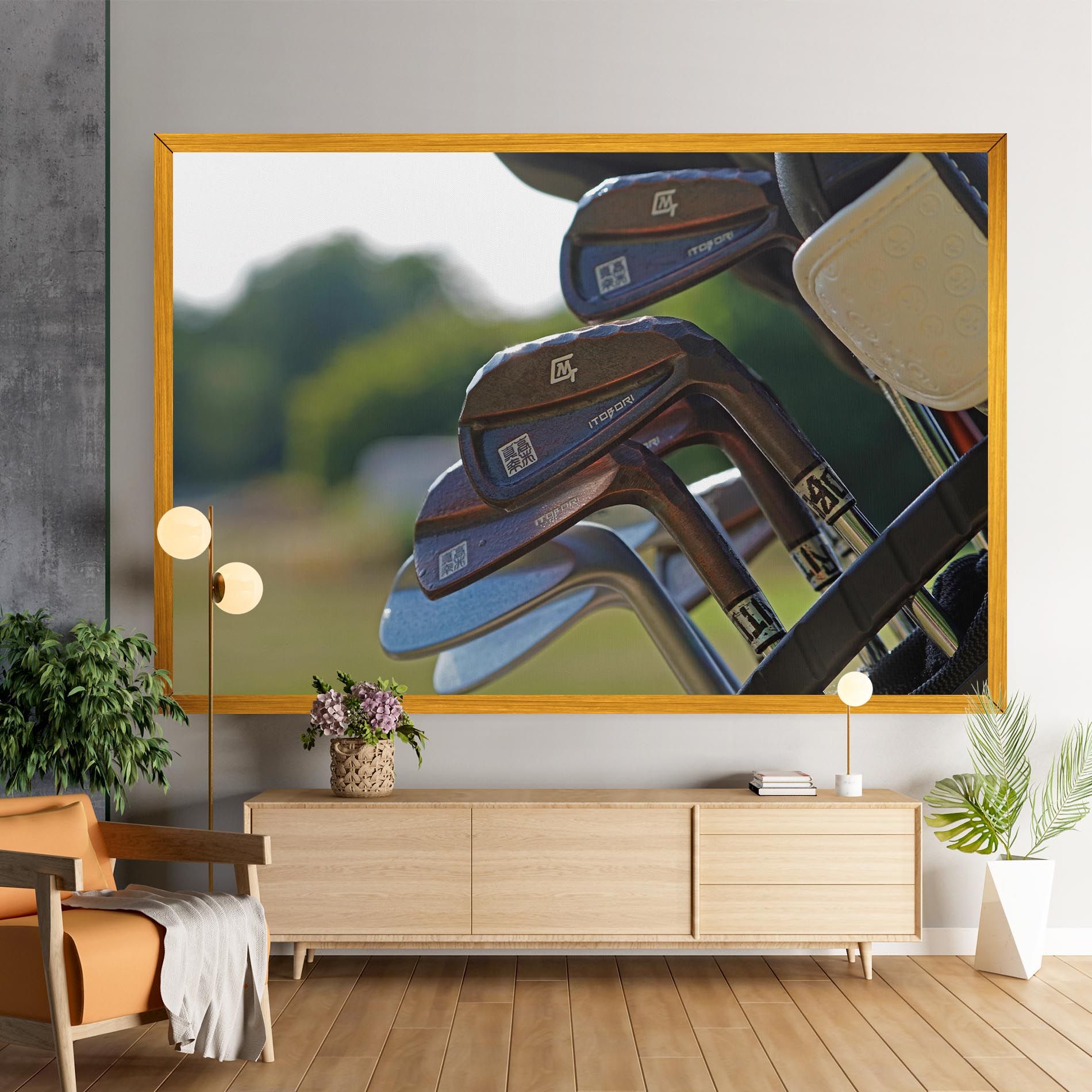 Brown Golf Club mockup 9