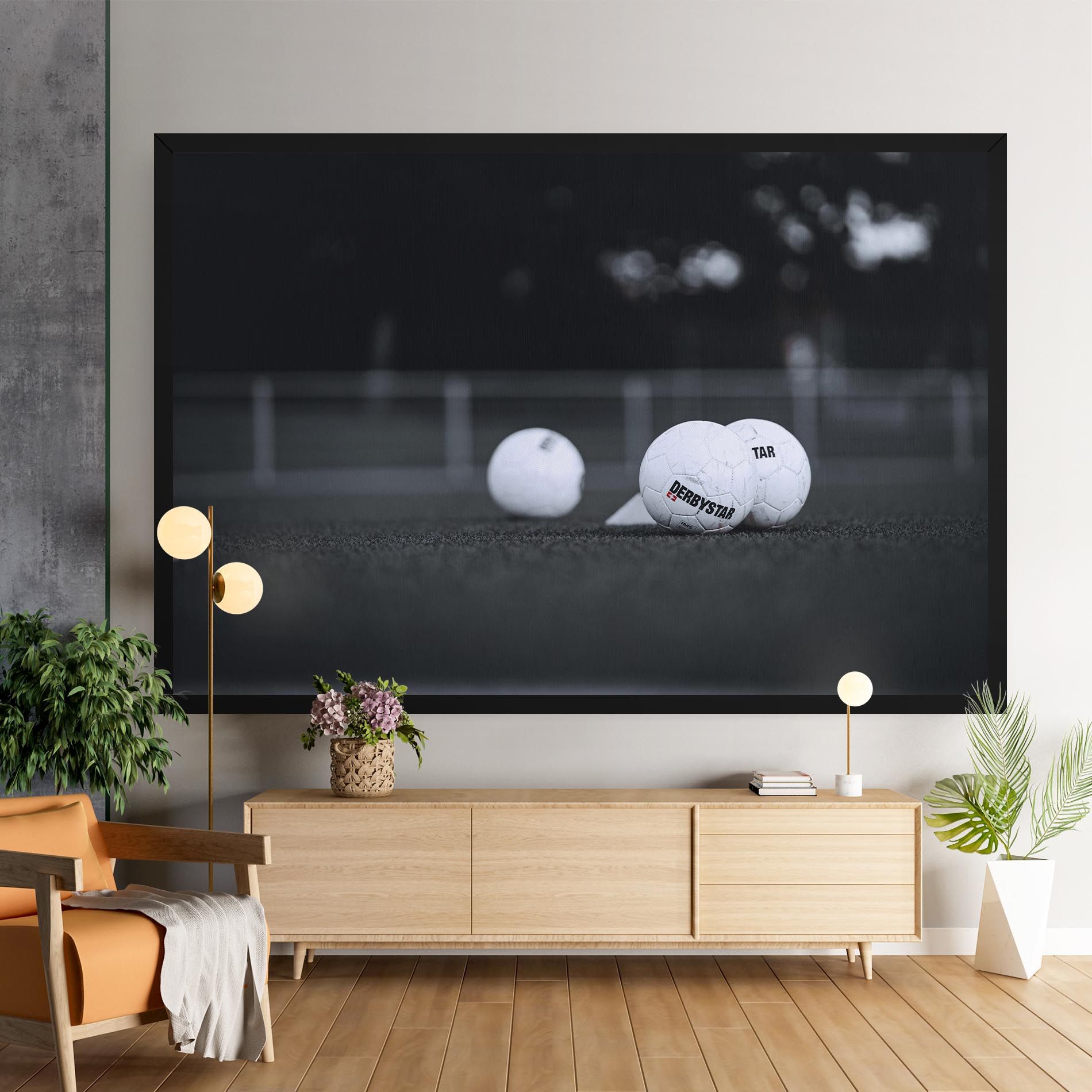 Golf Ball On Grey mockup 9
