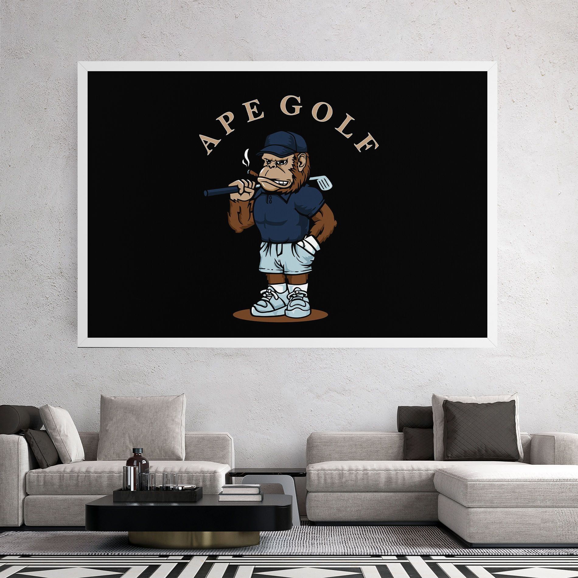 Ape Golf mockup 2