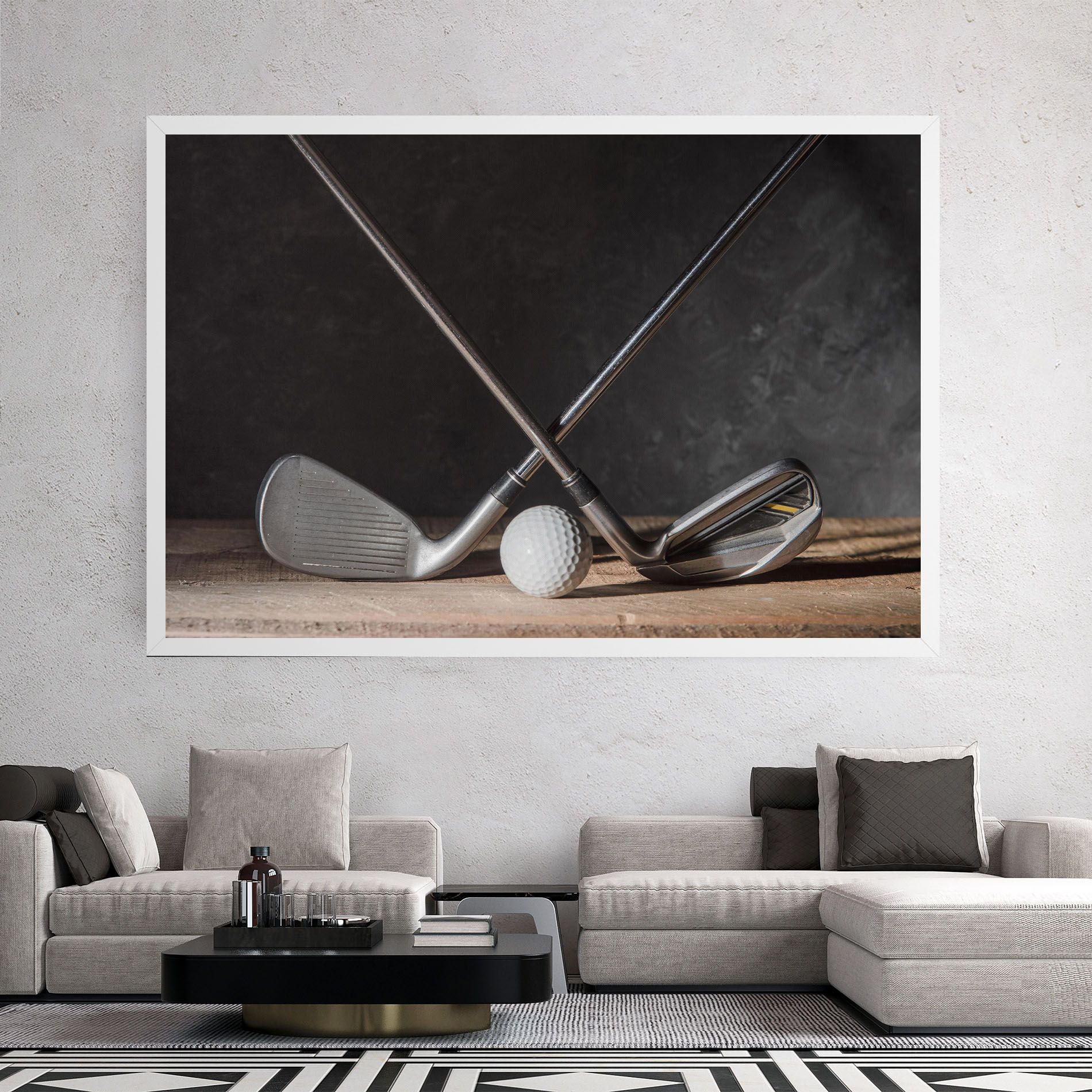 Golf Club Ball mockup 2