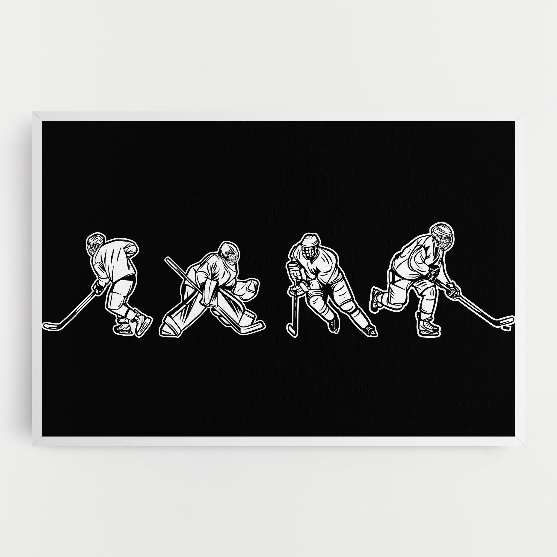 Leinwandbild Hockey Four mockup 0