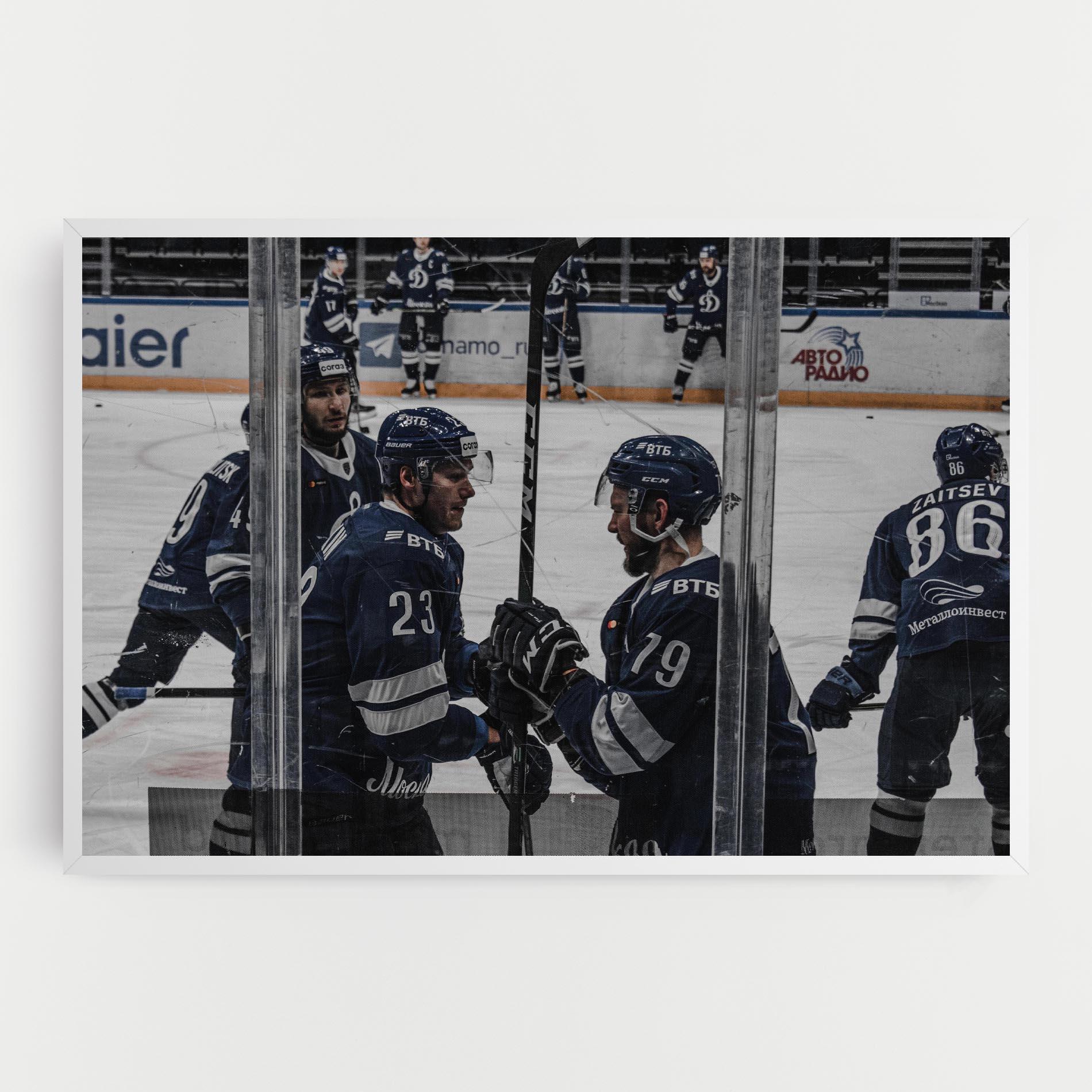 Leinwandbild Hockey Players mockup 0