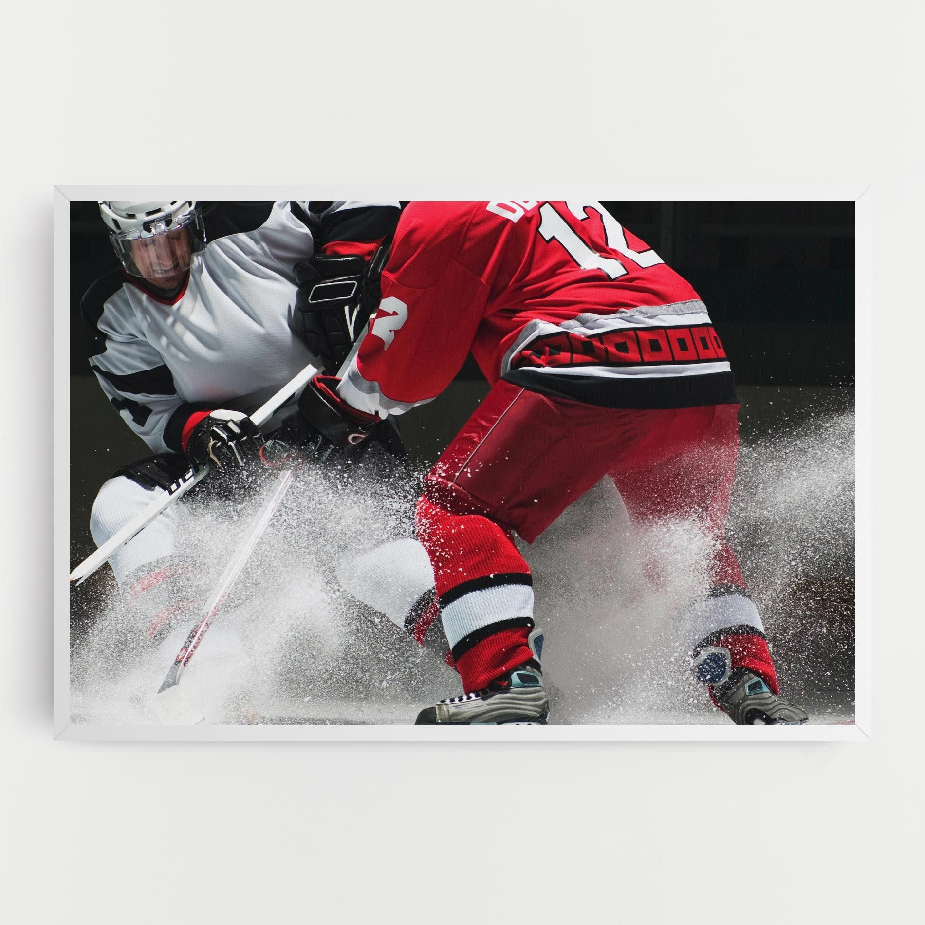 Red Hokey Player mockup 0