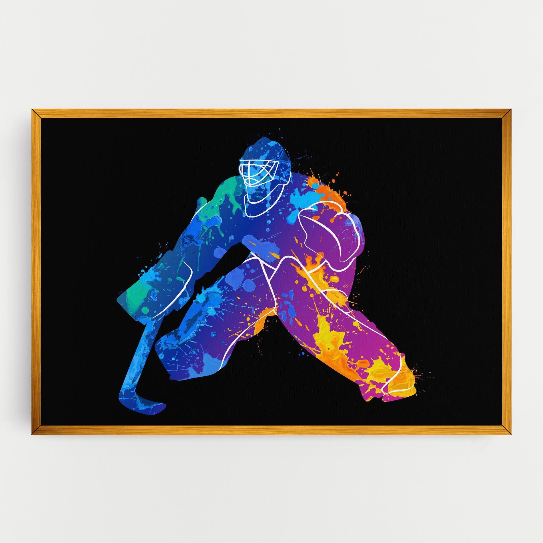 Blue Purple Hockey mockup 0