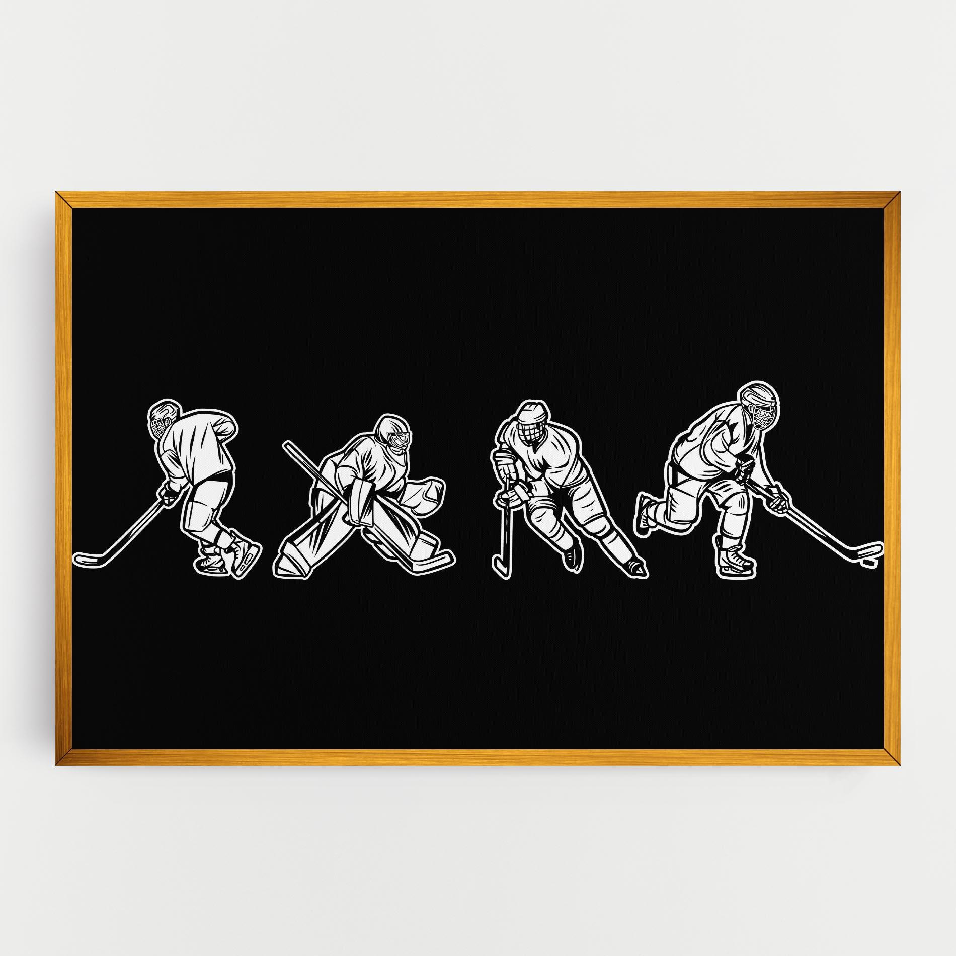 Leinwandbild Hockey Four mockup 0