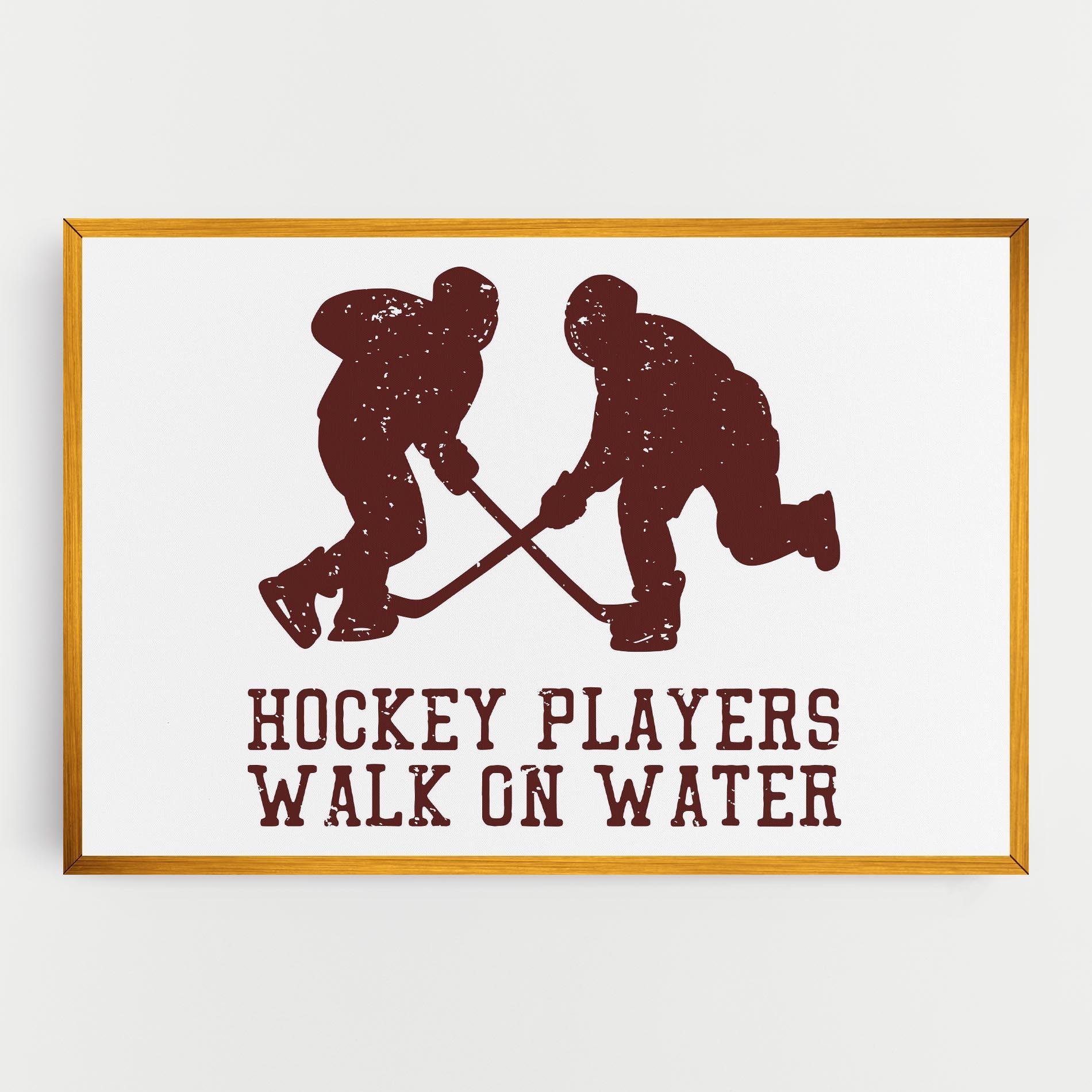 Leinwandbild Hockey Walk mockup 0