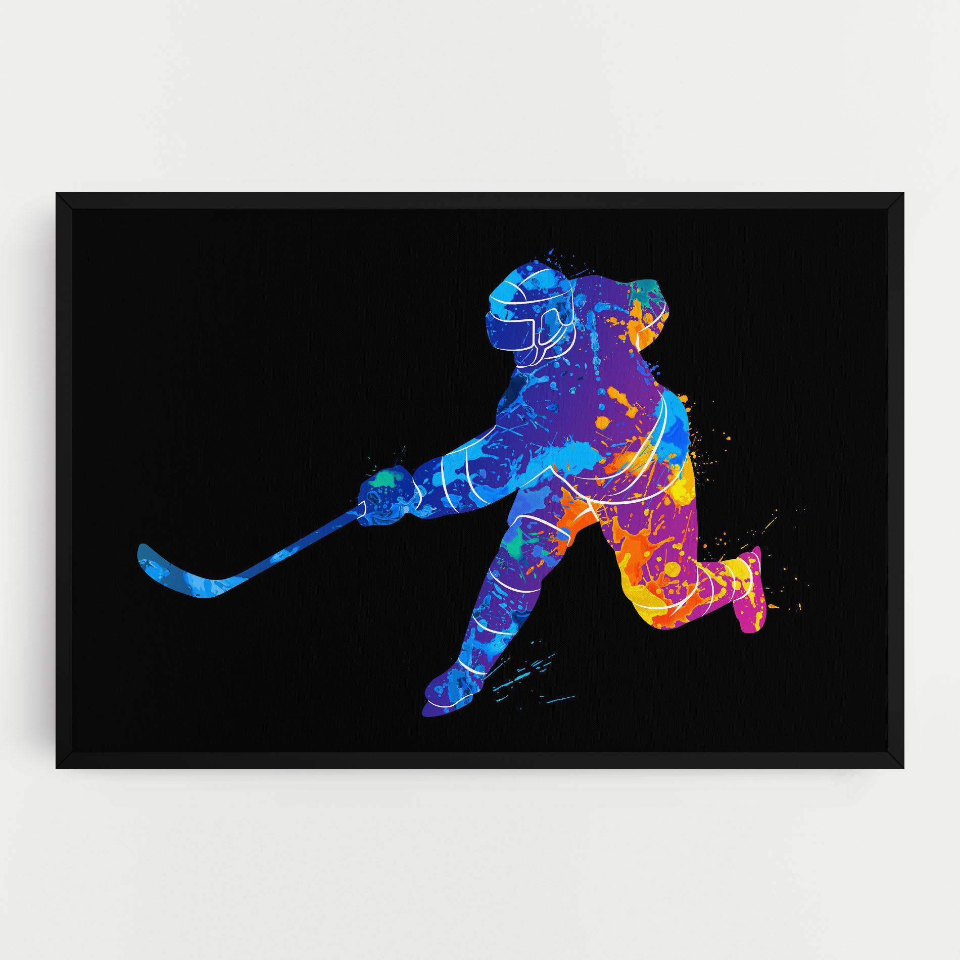 Leinwandbild Color Mix Art mockup 0