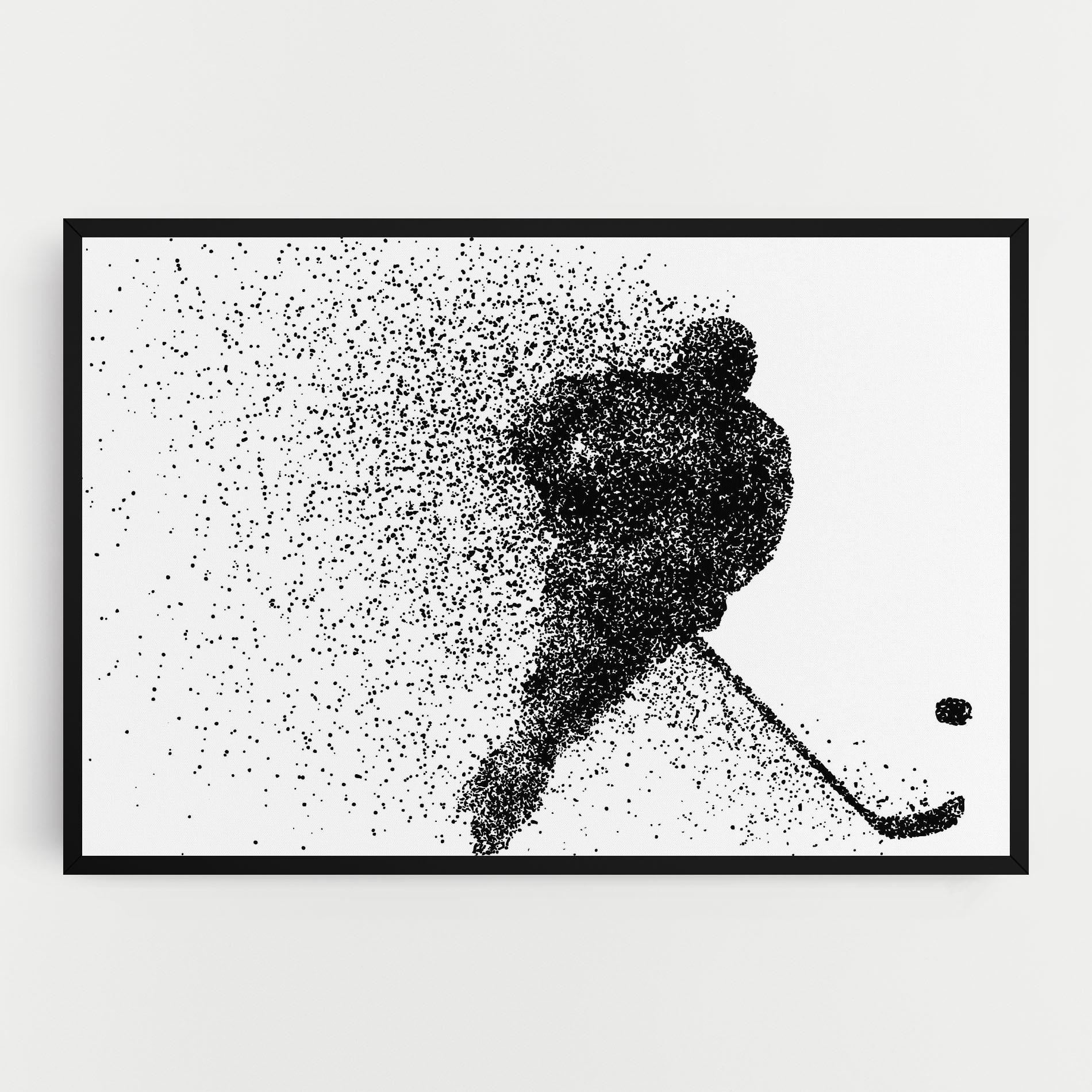 Leinwandbild Hockey Art mockup 0