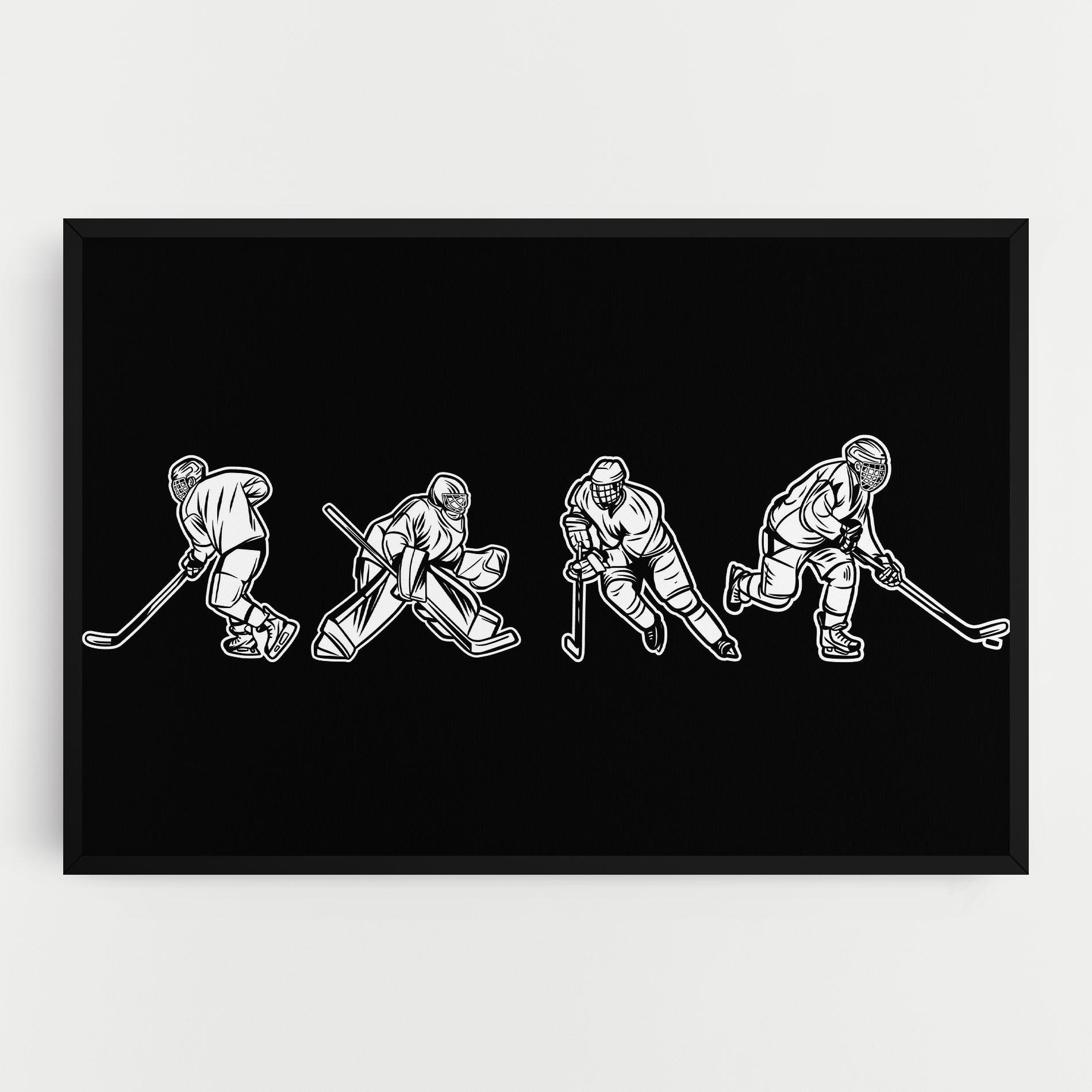 Leinwandbild Hockey Four mockup 0