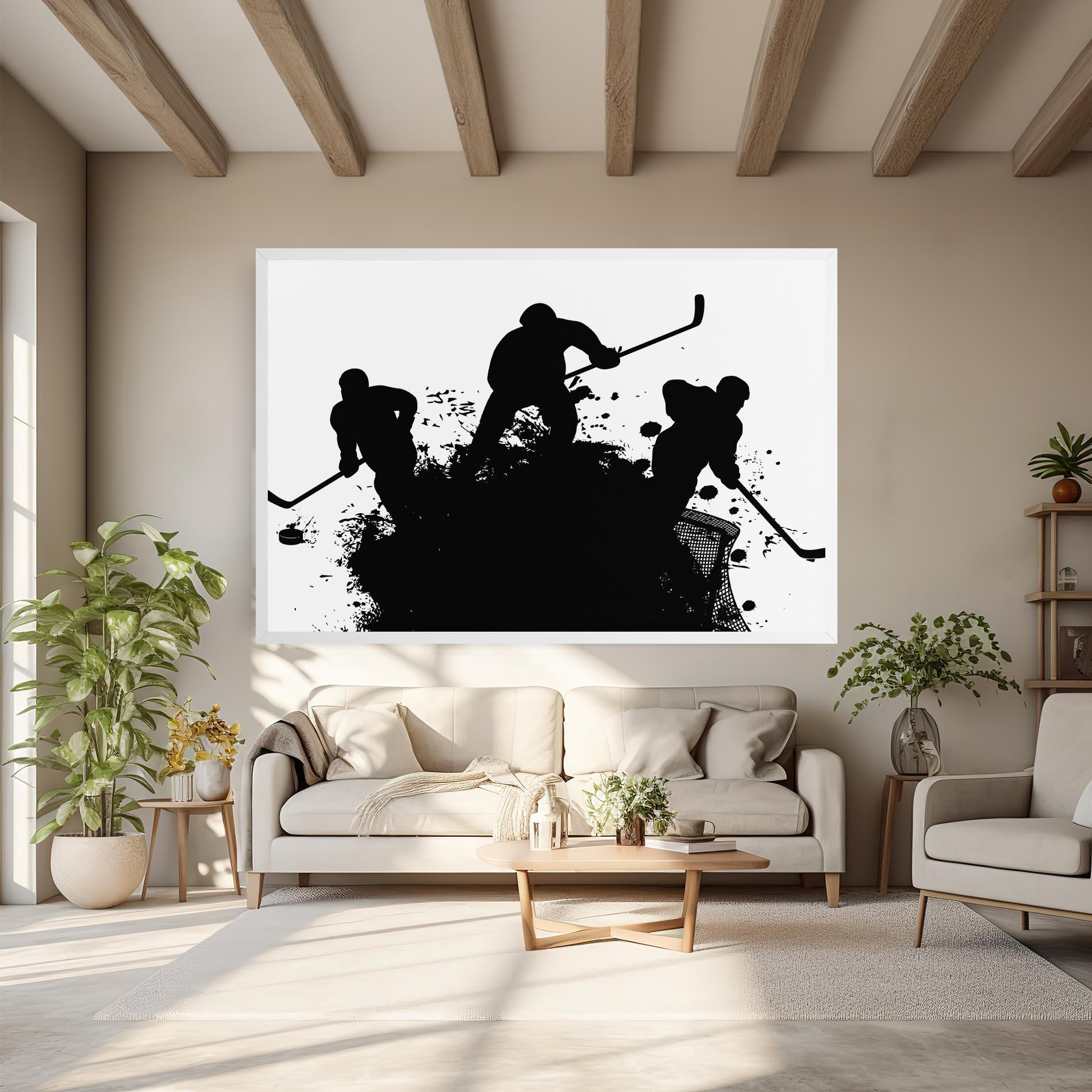 Leinwandbild Hockey Tree mockup 6