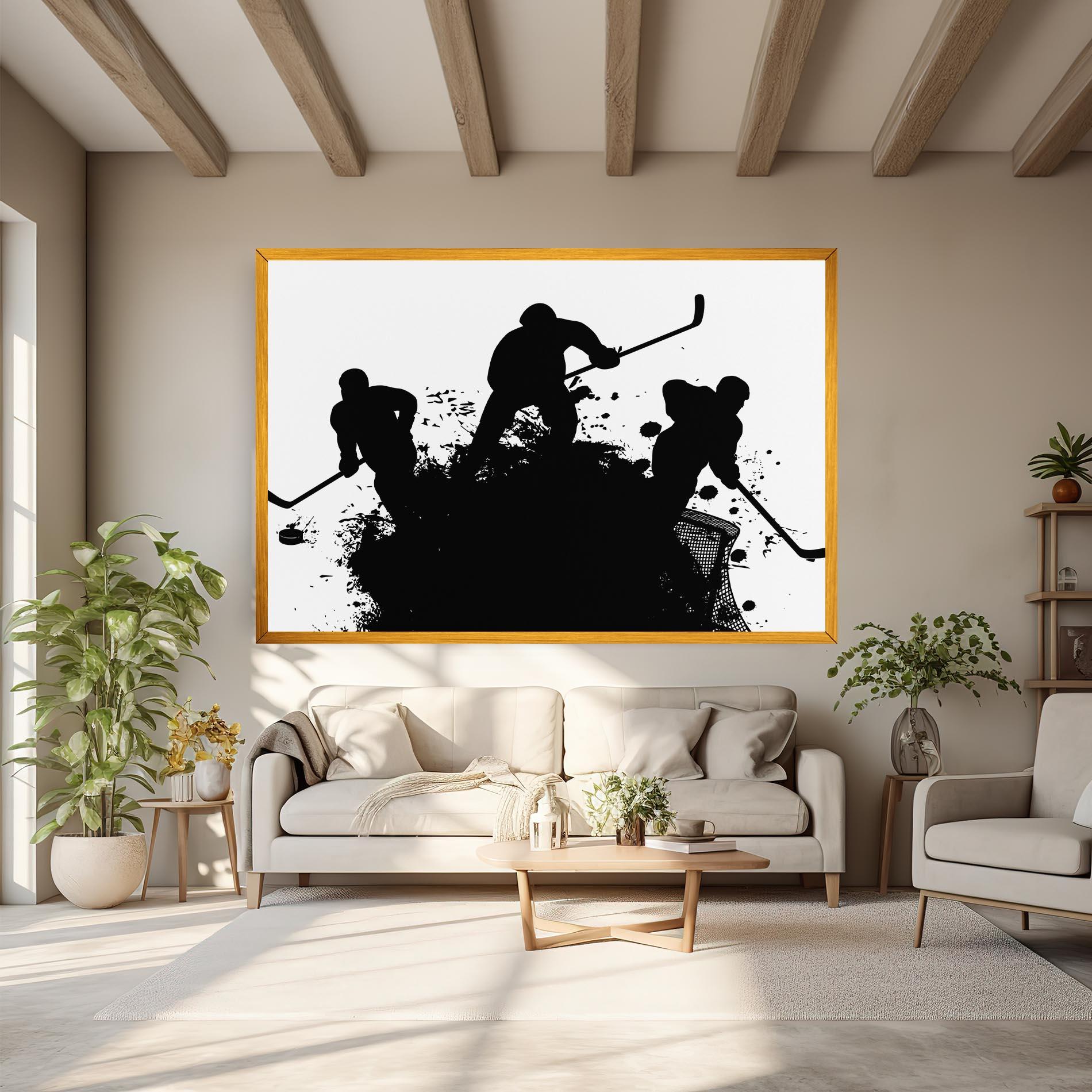 Leinwandbild Hockey Tree mockup 6