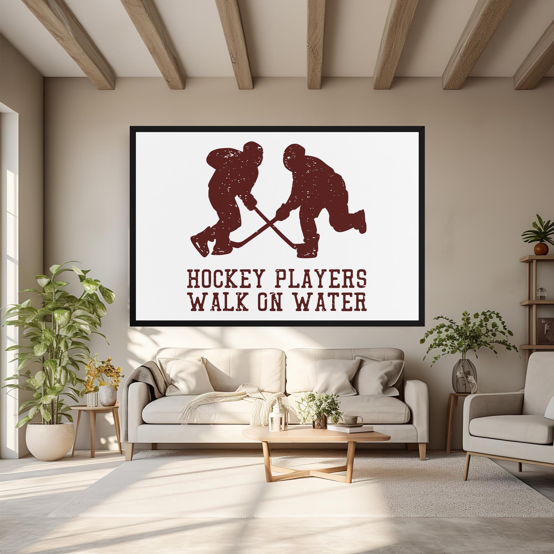 Leinwandbild Hockey Walk mockup 6