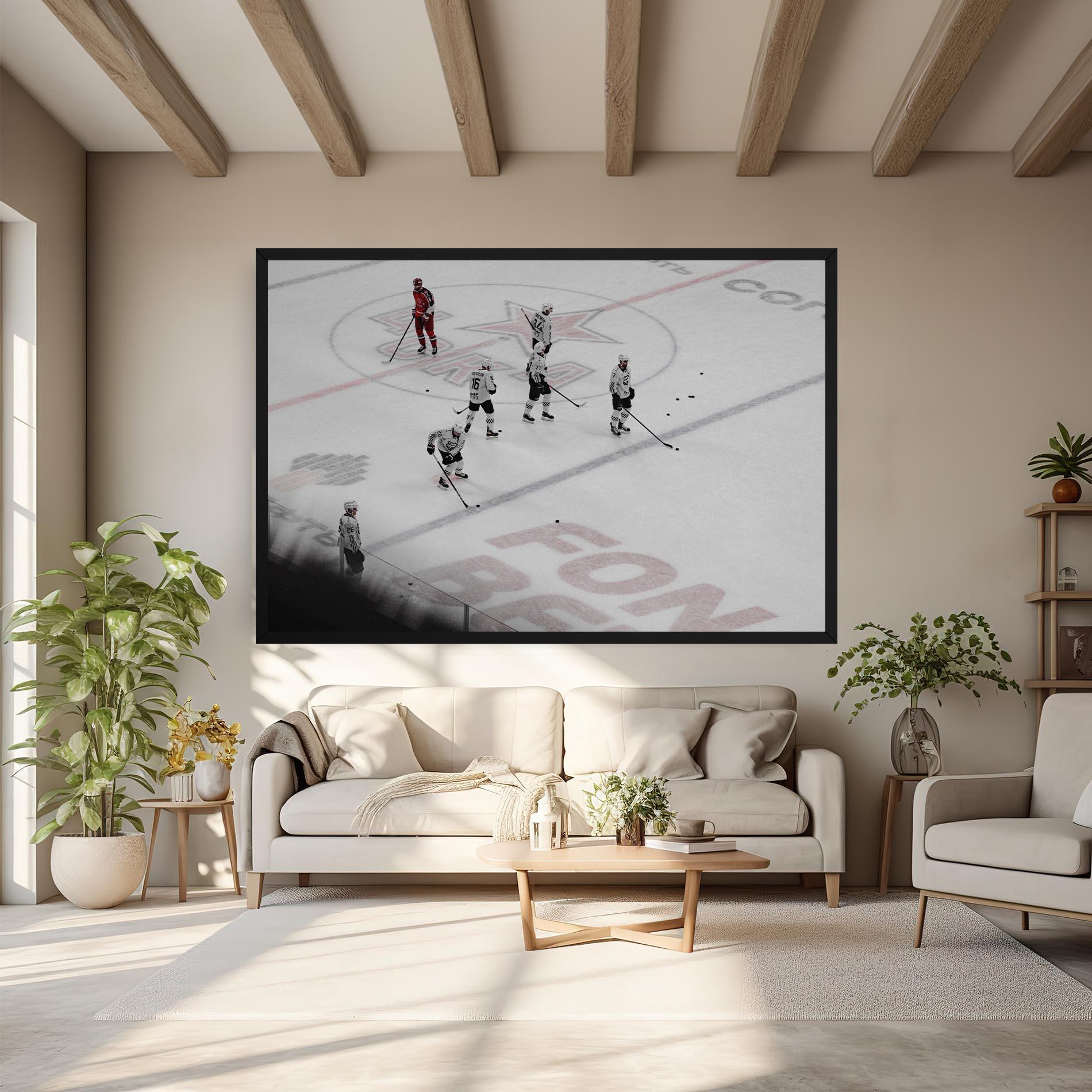 Leinwandbild Ice Intuition mockup 6