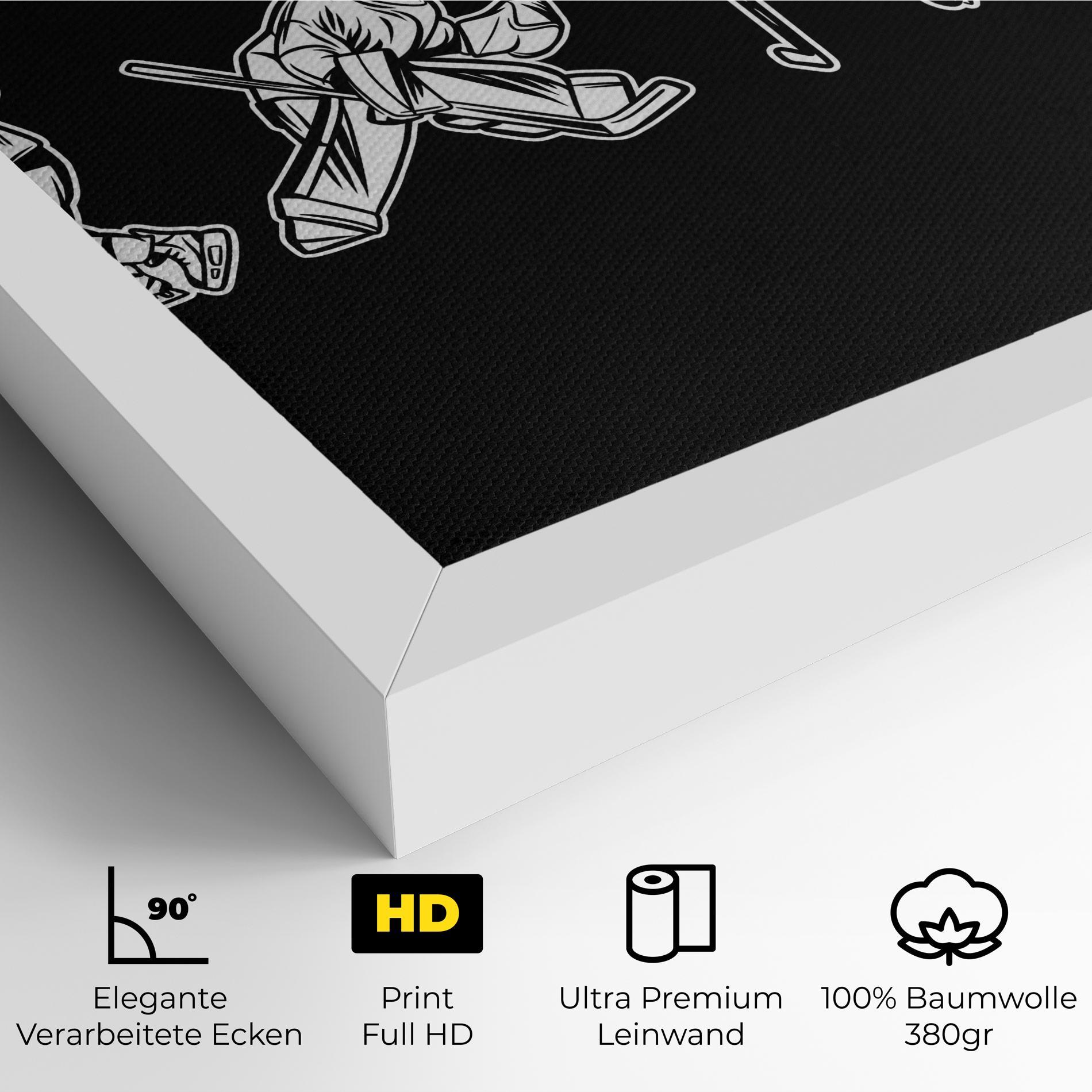 Leinwandbild Hockey Four mockup 4