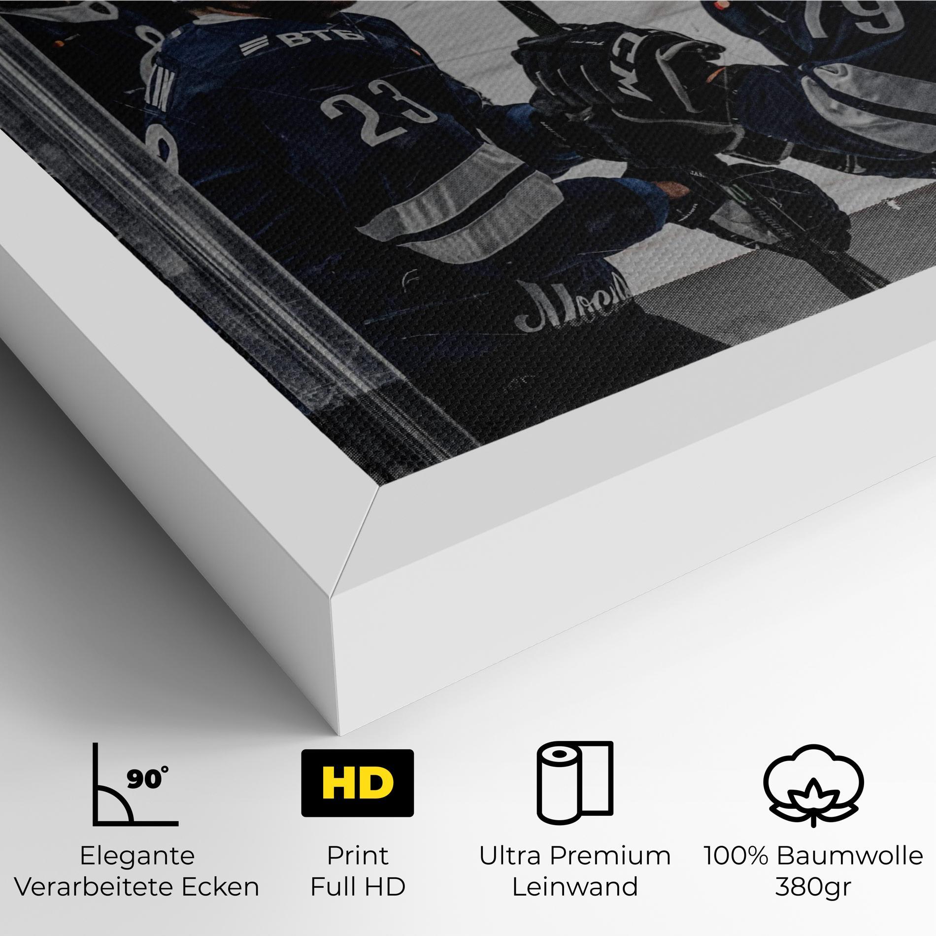Leinwandbild Hockey Players mockup 4